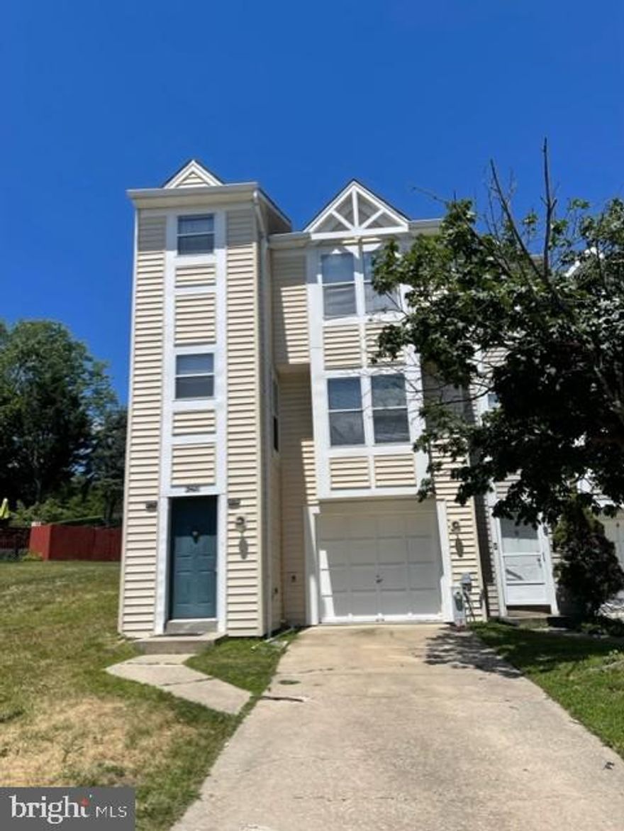 Welcome to 3421 Orange Grove Ct, a delightful residence nestled in the heart of the picturesque Ellicott City. Spacious 3-bedroom, 2.5-bathroom end unit townhome with 1 car garage.  The kitchen boast stainless steel appliances, ample cabinetry.  Retreat to the comfortable bedrooms, the large primary bedroom with a private ensuite bathroom, the additional bedrooms are generously sized with plenty of natural light. Situated in a friendly neighborhood, this home is close to schools, in Howard County Public Schools, Centennial High,  Dunloggin Middle and Northfield Elementary, shopping centers, dining, and recreational facilities.  Schedule a tour today! Minimum of 700 Credit Score Required.  No Pets