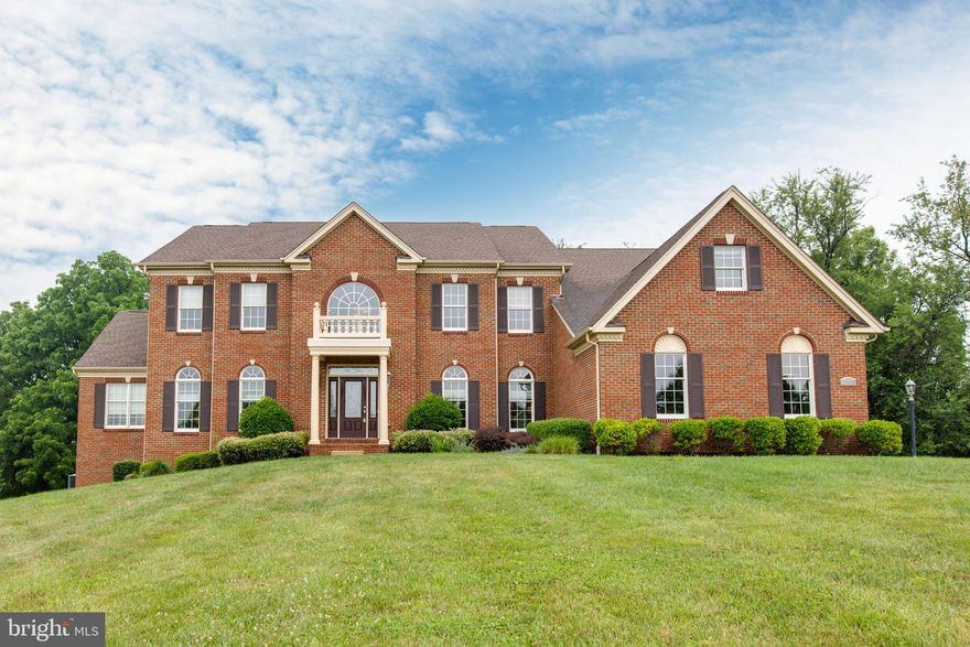 **OPEN HOUSE SUN. 7/9 1-3PM**
STUNNING CUSTOM built by the Toll Brothers, the Hampton Model  in the desirable Glenelg Estates community.  Upon entry into the grandiose two story foyer, greeted by a dual curved staircase with views into the stunning two story family room , the living room leads to gorgeous massive Florida Room, and dining rooms.  A gourmet kitchen that features an oversized island with many upgrades and Solarium added just off the kitchen that makes for an amazing retreat filled with natural light.  The main level also offers a magnificent study with a full bath,  large mudroom, and laundry room with access to a massive 3 car garage.  The second level can  accessed  the dual staircase in the foyer or the rear staircase that separates the Family Room and Breakfast Room.  Primary Bedroom Suite is truly magnificent, boasting a den, walk in closets.  Stunning Primary bathroom  has a separate shower, an oversized soaking tub,  his and her vanities , and best of all it walks through into a second walk in closet and dressing room.  Each bedroom are spacious and has it's own  bathroom.   The finished lower level provides  5th bedroom, a full bathroom, and abundant flexible space to suit whatever your needs may be.  This  one is an absolute must-see.