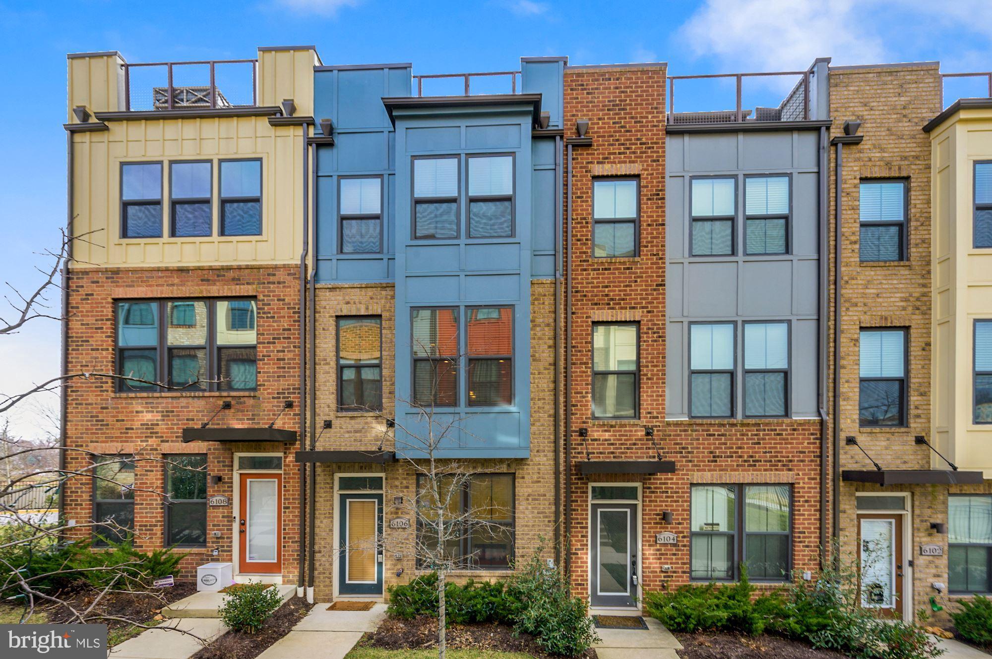 Step into this gorgeous, modern 1,900 sq. ft. townhome that perfectly blends style, space, and convenience. Flooded with natural light, the open floor plan creates a warm and inviting atmosphere, highlighted by gleaming hardwood floors and a gourmet kitchen featuring granite countertops, stainless steel appliances, and ample cabinetry—ideal for both everyday living and entertaining.
Upstairs, enjoy spacious bedrooms and upgraded finishes throughout, while the two-car garage provides both comfort and practicality. Located in a vibrant community, this home offers access to great amenities including a dog park and tot lot. Perfectly situated, you’ll love the short walk to the Metro (PG Plaza Green Line), shops, restaurants, and easy access to major commuter routes into DC and beyond.