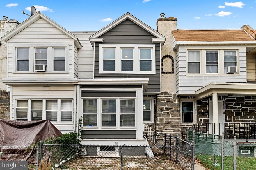 Welcome to 7229 Clinton Rd in Upper Darby!  Imagine stepping into your very own home where all the hard work has already been done! This charming 3BR, 1BA Stonehurst Row is perfect for anyone dreaming of owning their first place. Say goodbye to renting and hello to this truly move-in ready home!

You’ll immediately appreciate the wonderful upgrades, including the stylish, modern kitchen and the clean, bright, renovated bathroom. The main living areas feature laminate flooring and fresh tile.  The basement is also partially finished for additional living and storage space.

For the clothes and shoe lovers, the middle bedroom includes a new California Closet system—it's a little bonus to help organize your cherished items.  The system can easily be removed if so desired.  Public transportation and shopping are just steps away for your convenience.  If you're an investor, this location is also a fantastic asset, promising strong rental potential.

This is more than just a house; it's a comfortable, updated start to your next chapter. Don't miss out on this fantastic opportunity to make 7229 Clinton Road your new address.  Be sure to ask about special financing for this property - schedule your showing today!