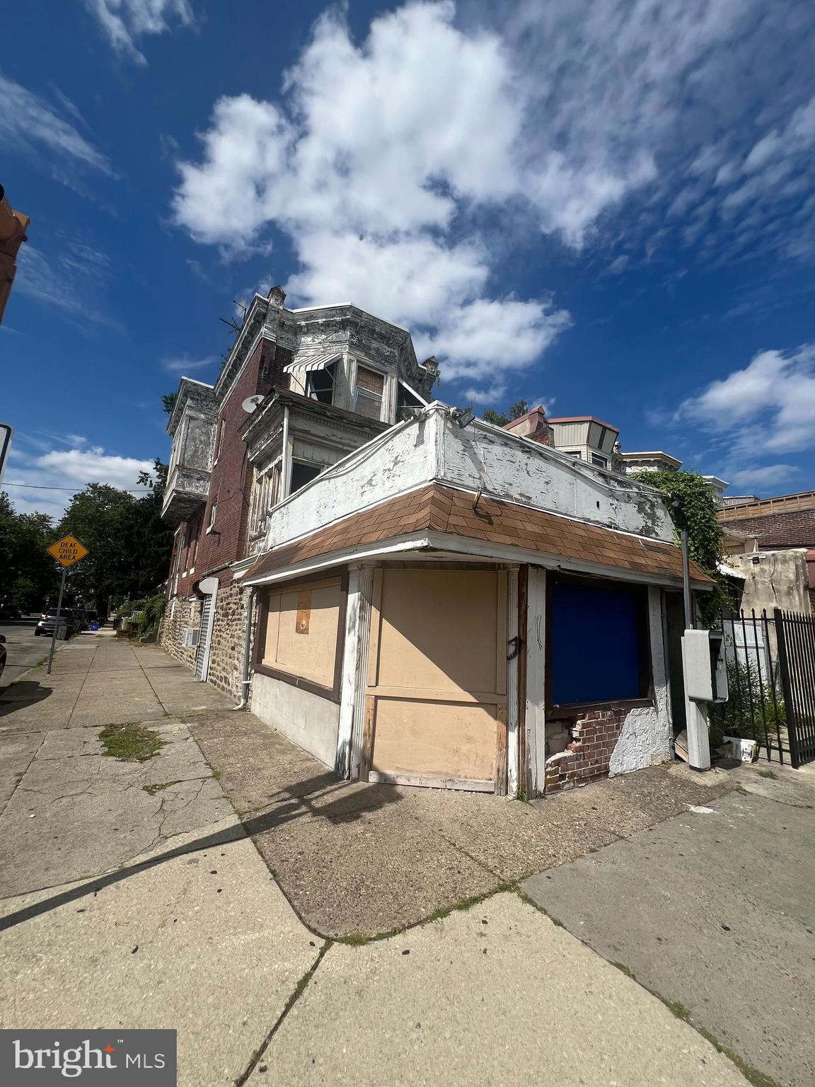 Investor Special – Mixed-Use Property in West Oak Lane
Opportunity awaits with this mixed-use property located in the heart of West Oak Lane, Philadelphia. The property offers excellent potential for redevelopment and is ideal for a variety of commercial uses such as a convenience store, coffee shop, or other neighborhood-serving business.
Please Note: Property is in need of major rehabilitation. Water damage and discoloration are present. Exercise caution during showings. Access is through the side door on the first level.
With the right vision and renovations, this property can be transformed into a vibrant addition to the community. Don’t miss this chance to invest in a high-potential location with flexible usage options.
All offers must be submitted by the Buyer's agent via the RES.NET Agent Portal. If your offer is accepted, you agree to be responsible for an offer submission technology fee of $225.00. The fee will be collected and disbursed by the settlement agent and disbursed at the closing and settlement of the transaction. To submit your buyer's offer, simply click the link below. If you already have a RES.NET Agent account, you will be prompted to log in. If not, you will be prompted to create an account.
To begin, click or paste this link into your web browser: https://agent.res.net/Offers.aspx?-1793659