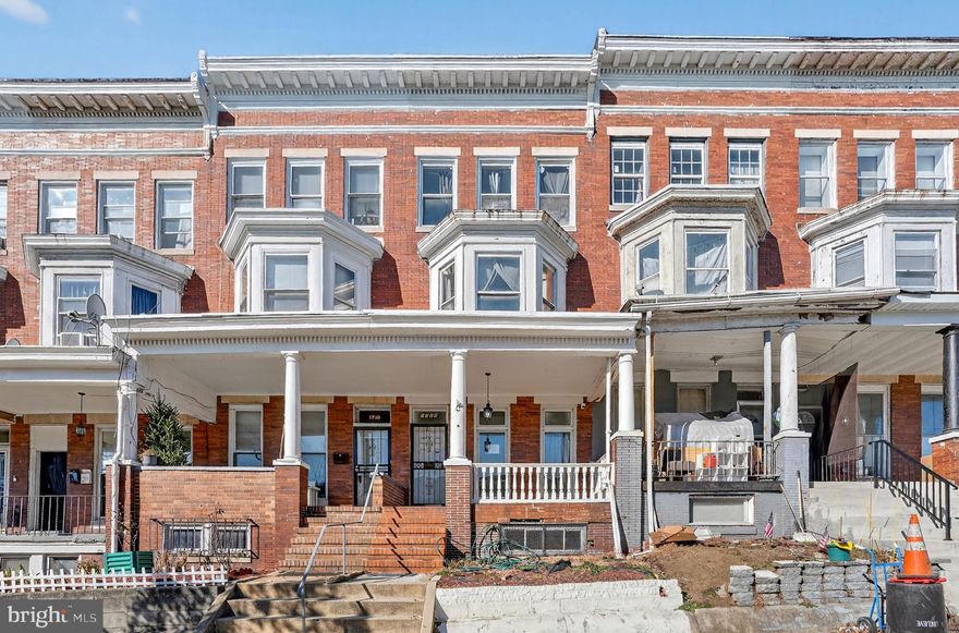 Spacious 3-story home situated in a prime location close to transportation, shopping, and major commuter routes. The property boasts stylish wood-grain ceramic flooring, freshly painted interiors, and a heating system updated in 2017. Offered as-is, this home is ideal for cash buyers or those utilizing a rehab loan—perfect for bringing your vision to life!