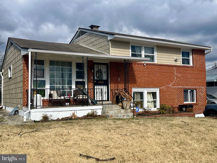 Great opportunity to build equity is this spacious single family home in Liberty Garden Park.  Main and upper level hardwood floors, kitchen with granite countertops, 4th bedroom/office and rec room in the lower level, large brick patio, flat yard and a huge, two level detached building with endless possibilities.  All sold in as-is condition.