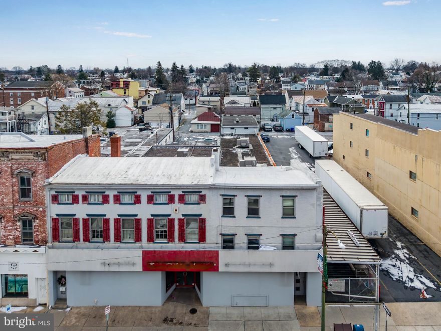 Former Ritter Hardware building. A gem of a property in downtown Mechanicsburg. Investors should be interested in an incredible cash flow potential. Owner occupants can use a great downtown space to open their new business or add a new location to their existing business. 1st floor store: approximately 9000 SF, 2 car garage: approximately 640 square feet. 2nd floor store area: 1152 square feet, and includes 2 very large 3 bedroom apartments that are both second and third floor. Parking: 20 spaces.

-Building has one commercial business interested in renting half of the 1st floor.
-$25,000 in local grants available to re-invent the façade of the building.
-(2) 3 Bedroom Apartments
-1 or 2 Commercial Spaces on the First floor with ample parking.