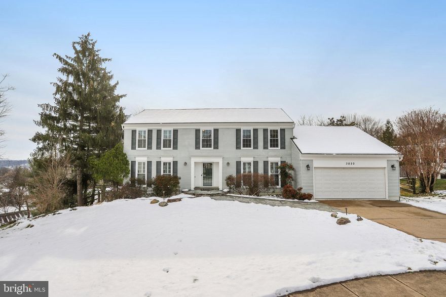 DEADLINE FOR OFFERS - Tuesday, January 30th by 3pm.  Welcome home to Seminary Ridge.  This beautiful property is situated at the end of a cul-de-sac and sits at the top of the hill.  This property has had one owner and the pride of ownership shows.  A brand-new roof installed September 2023 and new wide gutters, down spouts and aluminum raking/fascia (2022).  There are brand-new Vinyl-lite 9000 series windows with thicker vinyl, double strength glass, and a U factor of .25 also installed September 2023.  This home has an abundant amount of natural light that shines through all day.  Upon entering the property through the front door, you will step onto a slate floor in the foyer.  The foyer has two closets for coats, shoes, and whatever else you want to store.  On the main level you will find gorgeous honey blonde hardwood floors throughout (recently refinished in August 2023) and plantation shutters on all the almost floor to ceiling windows.  There is a large separate dining room with crown molding and chair rail.  The formal living room also has crown molding and is large enough for a piano and plenty of room for seating.  Also on this level is a cozy family room complete with a brick hearth and wood burning fireplace, a newly renovated half bath, and of course the kitchen.  The kitchen has two pantries, room for a table, a desk area, plenty of cabinetry, and lots of counter space to roll out dough for pies and cookies.  There is a sliding glass door that steps onto the expansive deck where you would have plenty of room for a grill and lots of outdoor seating.  It is perfect for dining al fresco or just to soak up the sun while sipping on some coffee or tea.  Off the kitchen is the mudroom where you will find the full-size washer and dryer, a closet and room for a table to fold laundry.  There are two doors in this room.  One is for stepping out to the side of the yard and the second door is where you will access the two-car garage.  The garage has been recently painted and has an additional full-size refrigerator with freezer that will convey.  It also is access to the attic where it has been recently floored to withstand seasonal items and boxes.  The upper level to this home continues with the newly refinished honey blonde hardwoods in all four bedrooms and crown molding in each bedroom. Each of the bedrooms have wonderful closet space and ceiling fans.  The primary bedroom has an ensuite full bath and a walk-in closet.  There is a second full bath on this level with a large linen closet.  The lower level to the home is approximately 1500 sq ft and can be used as a separate apartment.  It has French doors that walk-out directly to the backyard, no stairs. On this level you will find the recreation room with a wood pellet burning stove, a bar/ kitchen area, a room for an office with a daylight window, the third full bath, a utility or craft room, a small workshop, the fifth bedroom, and a media /gaming room or storage room depending how you want to use it.  Other details to note are the front lawn automatic timed sprinkler system and stone pathway to the backyard.  This property is minutes to Ronald Regan National Airport, historic Old Town, DC, and the Pentagon. The closest metro is King Steet and a bus stop is at the end of the block.