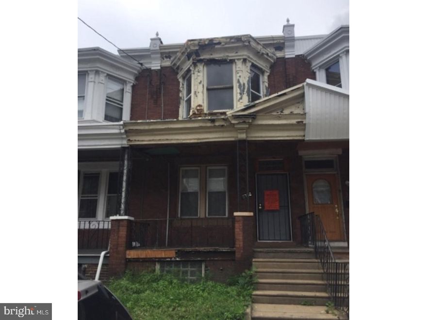 Great property to renovate and add to your portfolio or fix and flip.  Property is in shell condition and some improvements have been previously made. Open floor plan on the first floor.  Second floor is 3 bedroom and 1 bath.  Full basement with high ceilings.  Make your appointment today.