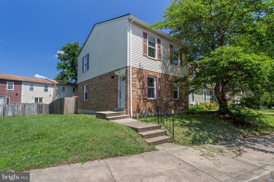 Homeownership never looked so good!  This pretty end-of-group townhome is completely move-in ready. The main level offers a traditional floor plan and upgraded flooring. Just off the kitchen, you'll find a family room with a sliding glass door providing plenty of natural light and an exit to the fenced-in rear yard. The main level includes a convenient Powder Room.  On the upper level, you'll find three nicely sized bedrooms and a full bathroom.  The finished lower level features a full bath, and a flex room, suitable as a recreation room, home office, or guest bedroom. Whether you participate in a game of billiards, watch live sports, work from home, or have guests, this space is certain to become your favorite space in the house. This is the perfect place to call home.  You will love being a part of this well-maintained community with low condo fees! Convenient to major routes, Quail Run Dog Park, Ft. Meade, and BWI airport. Photos are virtually staged.  Please verify schools with the county school board.