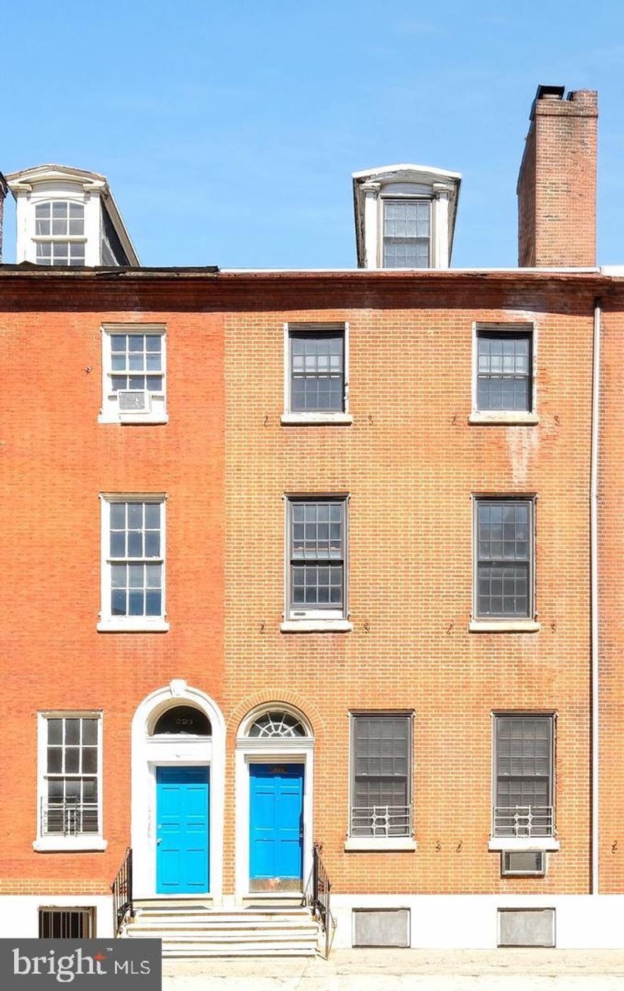 WASHINGTON SQUARE WEST :: Premier Location :: 5 Unit Multi-Family :: Zoned CMX-1 :: Rare Opportunity :: This circa 1880’s converted estate home is an ideal value -add to your portfolio. Many original features are still intact while featuring high ceilings, large windows providing abundant natural light, ideal floorplans within a premier location! Potential tenants flow from 2 medical schools (Jefferson & UPENN’s Pennsylvania Hospital systems), professional employment centers (Financial & Law Office corridor) , U of the Arts and hubs for public transit (both major subway lines, bus routes, trolleys and biking lanes). Walk & Transit Score of 100 & a Bike score of 91! In addition, this property has untapped potential for even more interior square footage in the basement, on the 4th floor (currently a double height living space) & the rear of the building for expansion on the second & third floors, vastly increasing value and income. Property is maintained with recent upgrades to the heating system, new hot water heaters, new windows where needed. Currently fully occupied and a proforma with all income & expenses, and other details is attached. Please reach out for further information & details.