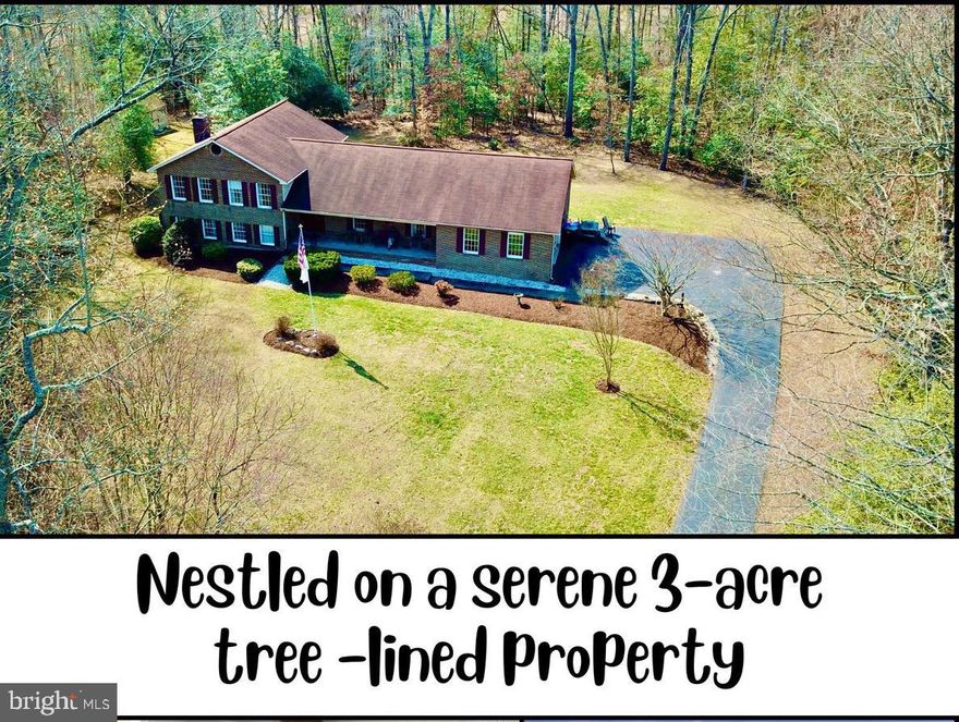 Need More Space & Privacy? This 3-Acre Retreat Is Perfect for You!

Welcome to 12695 Amberleigh Lane, a 4-bedroom, 3-bathroom colonial home offering the privacy, space, and tranquility you've been searching for. Situated on a premium 3-acre tree-lined lot in the sought-after Amberleigh Farms neighborhood, this property is the perfect escape from the hustle and bustle of city life.

Inside, you'll find over 3,000 square feet of well-designed living space, featuring an open-concept layout that allows for effortless flow between the country kitchen, cozy living areas, and elegant dining space. The kitchen is fully equipped with stunning appliances, upgraded countertops, and abundant cabinetry, making meal prep a breeze. A spacious family room with a fireplace serves as the ideal gathering spot for relaxing evenings or entertaining guests.

A lower level premium suite provides the ultimate flexibility ideal for multi-generational living or ensuring overnight guests feel at home. With energy-efficient appliances, a large-capacity hot water heater, and dual heating options (furnace and fireplace), this home is designed for comfort and cost savings year-round.

The oversized side-load garage and extended driveway ensure plenty of parking for multiple vehicles, boats, or RVs. Outside, mature trees surround the property, creating a secluded oasis, while the deck and patio offer ample space for outdoor entertaining.

Expansive hardscaping, patios & porches for enjoying the fresh air.  Two sheds (24x12 & 14x12) for extra storage or a workshop.   Energy-efficient windows & insulated doors .  Nestled on a serene 3-acre, tree-lined property.  Central A/C & heat pump for year-round efficiency.  Electric appliances & 200+ amp service.  Well water & septic system.  Perfect for raising chickens and enjoying fresh eggs right from your backyard

Ultimate Privacy – No HOA & Room to Spread Out!

Enjoy the benefits of La Plata living without the town tax! This home is zoned for top-rated La Plata schools and is conveniently located near shopping, dining, parks, and recreation. Whether you're looking to explore White Plains Regional Golf Course, hit the ice at Capital Clubhouse, visit local wineries, or catch a Blue Crabs minor league baseball game, everything you need is just minutes away.

Escape the Crowds, But Stay Connected

Need to commute? This home offers easy access to MD-5, I-495, Washington, D.C., Northern Virginia, and major military bases (Joint Base Andrews, Pentagon, Bolling), allowing you to stay connected while enjoying the peace and quiet of country living.

100% Financing Available – Make This Your Forever Home!

Eligible for RDA/USDA 100% financing, this home makes owning a private retreat more accessible than ever. If you’re craving more space, more privacy, and a better quality of life, this is your chance!