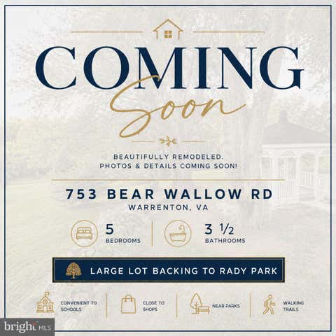 Photo of 753 Bear Wallow Road, WARRENTON, VA 20186 (MLS # VAFQ2023576)