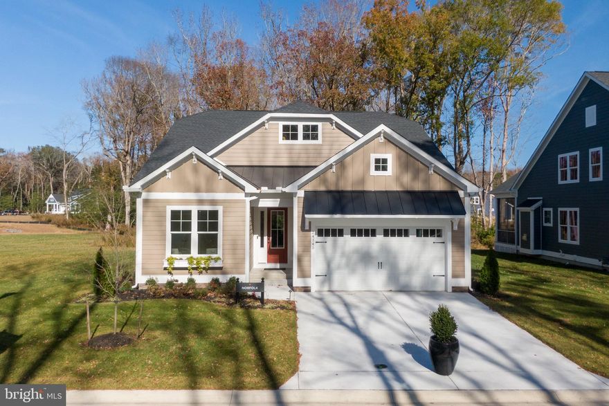 East Gate by Foxlane Homes offers a rare opportunity to own one of just 88 new construction single-family homes in the heart of Coastal Delaware—minutes from the beaches, shopping, and boardwalk charm of the area’s most beloved seaside towns, including Fenwick Island and Ocean City, Maryland.
This exclusive enclave features thoughtfully designed homes with timeless architecture, flexible floor plans, and a low-maintenance lifestyle ideal for coastal living. Built by a respected semi-custom home builder known for exceptional craftsmanship and personalized service, East Gate blends modern comfort with lasting quality.
See sales representative for current monthly incentives. Now offering Fall 2026 delivery.