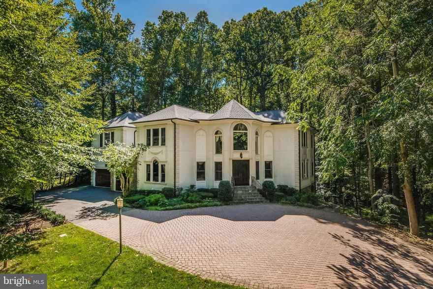 OPEN SUN- 2-4! Gated,Contemporary residence set on over 2 private acres with gorgeous updates throughout. Featuring an open layout with living room, sunroom,a Gourmet, Poggenpohl kitchen that opens to sun-filled family room. Master suite w/ sitting room & Luxurious master bath, 2nd master, walkout LL that includes a 4,000-bottle wine cellar & sauna. Backyard oasis with pond, patio & grill station