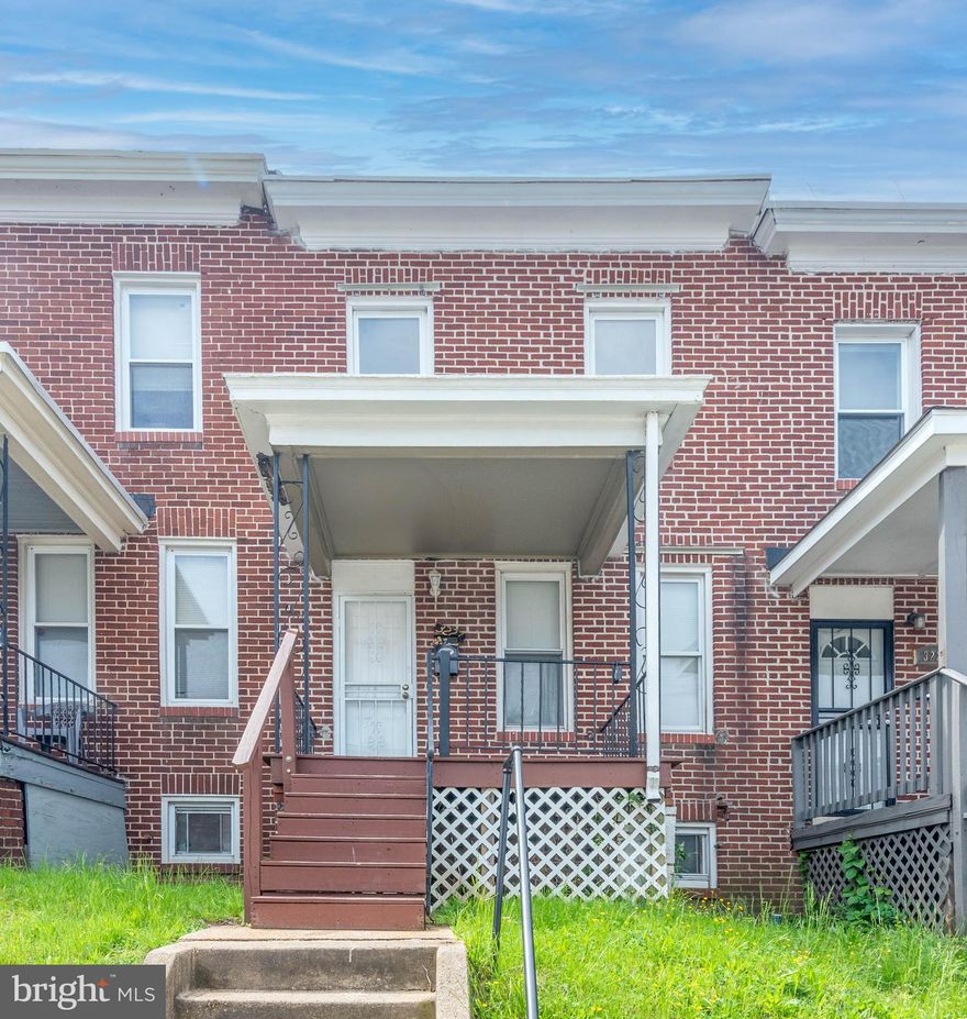 List price to be opening bid at online auction. Online auction to be conducted on Auctioneers website.  Bidding will begin Saturday, May 31st and ends Thursday, June 5, 2025 at 11:30AM. An excellent opportunity to own a townhouse just recently updated including 3 bedrooms & 1 full bath. This vacant property, perfect for immediate owner-occupancy or as a rental property for income. Main Level: Open-concept living & dining area and kitchen, with wood-style flooring. Upper Level: Three bedrooms with wood-style flooring and a full bath. Lower Level: Unfinished with the mechanical systems. Per the Seller: The townhouse was recently updated including a new kitchen, electric, flooring, bathroom, painted walls and more. Highlights: Wood-style flooring on main and upper levels; Forced hot air with A/C; Ceiling lights on main and upper levels; Fenced-in backyard; A walk-up from the basement to the backyard. Location: Conveniently located in Four by Four near dining, shopping, schools, and recreation, with easy access to Belair Rd and Erdman Ave.