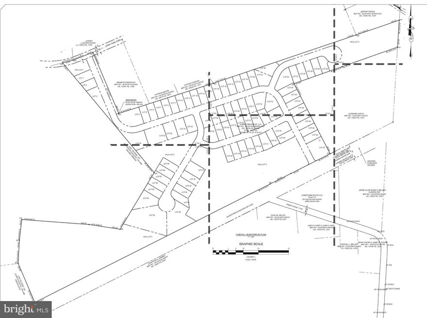 This 38-acre property in Jonestown, Pennsylvania, presents a prime opportunity for the development of a single-family, 55+ age-restricted community. The site benefits from a recently approved text amendment that allows for R1 zoning with R2 setbacks, lot frontage, and lot size requirements. This unique zoning arrangement is designed specifically for a 55+ development, optimizing land use and infrastructure efficiency while maintaining a single-family residential character. 

All major infrastructure requirements have been addressed. The property has secured full access to public sewer and water, with all necessary easements in place, including a 30-foot sewer easement across adjacent parcels. A comprehensive traffic study has been completed, and all requirements for a Highway Occupancy Permit for the main entrance on Route 22 have been met, with no anticipated issues regarding permit acquisition. In addition to the primary entrance on Route 22, a secondary access point on AWOL Road has been incorporated into the development plan, providing enhanced ingress and egress for future residents. Environmental due diligence has been completed, with no issues related to protected species or native artifacts identified. 

The site’s strategic location offers immediate access to major highways and is in close proximity to Hershey and Harrisburg, making it an attractive option for active adults seeking convenience and connectivity within Central Pennsylvania. Comprehensive engineering plans have been completed, detailing utility infrastructure and access points, ensuring a streamlined path to development. With all major entitlements, infrastructure, and regulatory requirements addressed, this property stands out as a compelling opportunity for developers looking to meet the growing demand for 55+ housing in a desirable and accessible location.