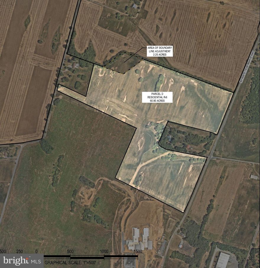 60.90  acres of prime land, zoned R-6, allows for high-density single-family housing. The property has access to public utilities and is adjacent to the newly opened Jefferson County Schools campus, which houses a state-of-the-art school. It’s conveniently located near shopping, restaurants, and healthcare facilities. Don’t miss out on this incredible opportunity!