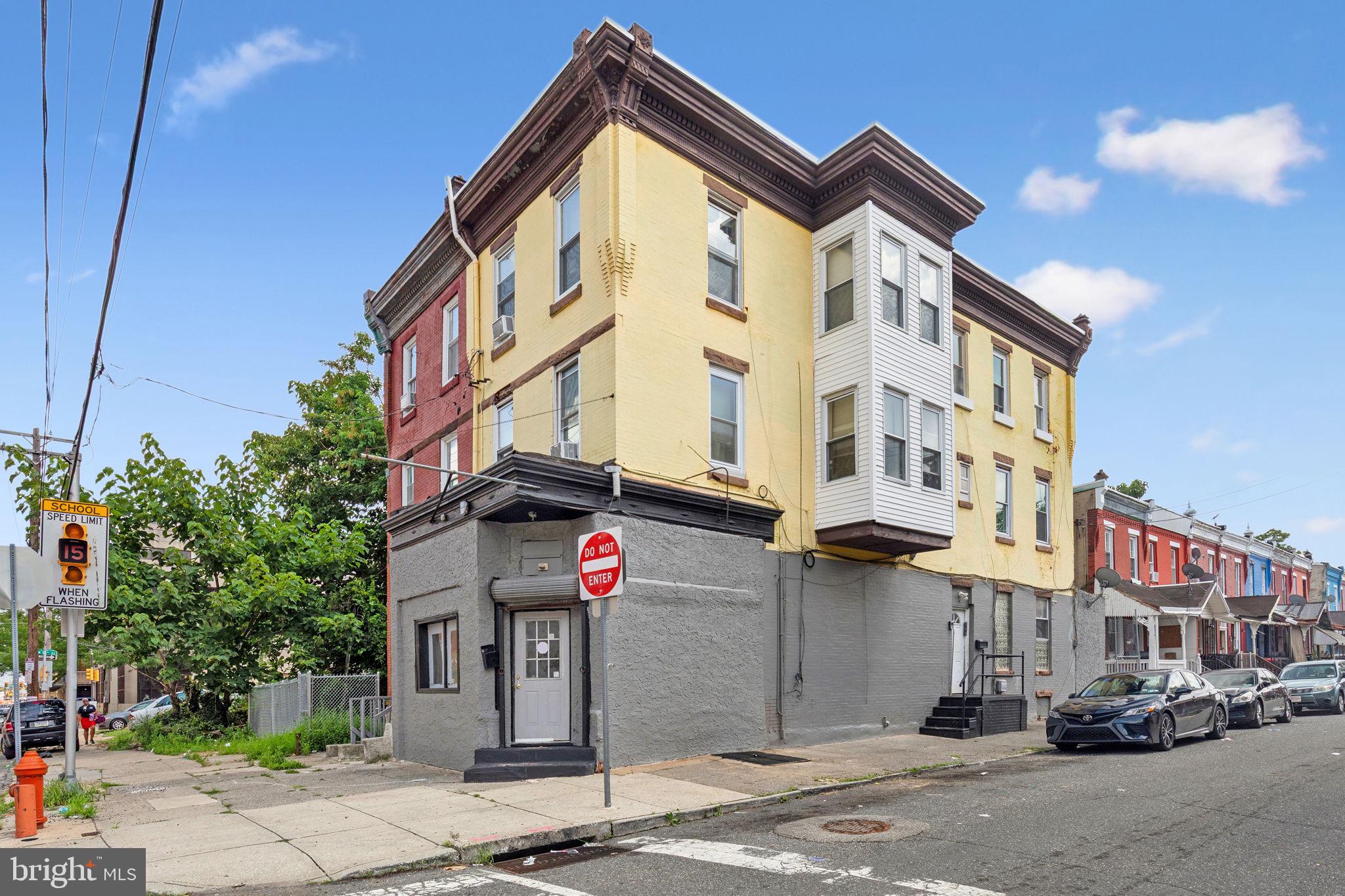 Prime Corner Mixed-Use Building Near Temple Hospital
Nestled on a prominent corner in the Tioga–Nicetown neighborhood, 1520 W Ontario St presents a valuable mixed-use opportunity just three blocks from Temple University Hospital. This 3-story property features a vacant commercial space on the ground floor and two residential units above, offering a versatile layout ideal for investors or owner-users.
Property Highlights
Built in 1930 with a classic stucco façade and strong street presence
Ground floor commercial unit ( 1,000 SF)—ideal for retail, office, or service use; currently vacant
Unit 2R: Studio apartment (vacant)
Unit 3: 4-bedroom, 2-bath unit with two rooms currently occupied
Unfinished basement providing additional storage or utility space
Location Advantages
Only 3 blocks (≈0.1 miles) from Temple University Hospital, ensuring strong foot traffic and tenant demand
Excellent accessibility: Walk Score of 81 and Transit Score of 81 with nearby Allegheny and Erie stations
Close to shops, restaurants, and other neighborhood amenities—ideal for tenants and commercial patrons alike
Lot & Zoning Details
Lot size: 1,292 SF (building footprint closely matches)
Total building area: Approximately 2,032 SF above grade
Zoning permits commercial use on the ground floor and residential units above, supporting flexible use strategies
This is a strong value-add or income-producing opportunity with upside in both the commercial and residential components.