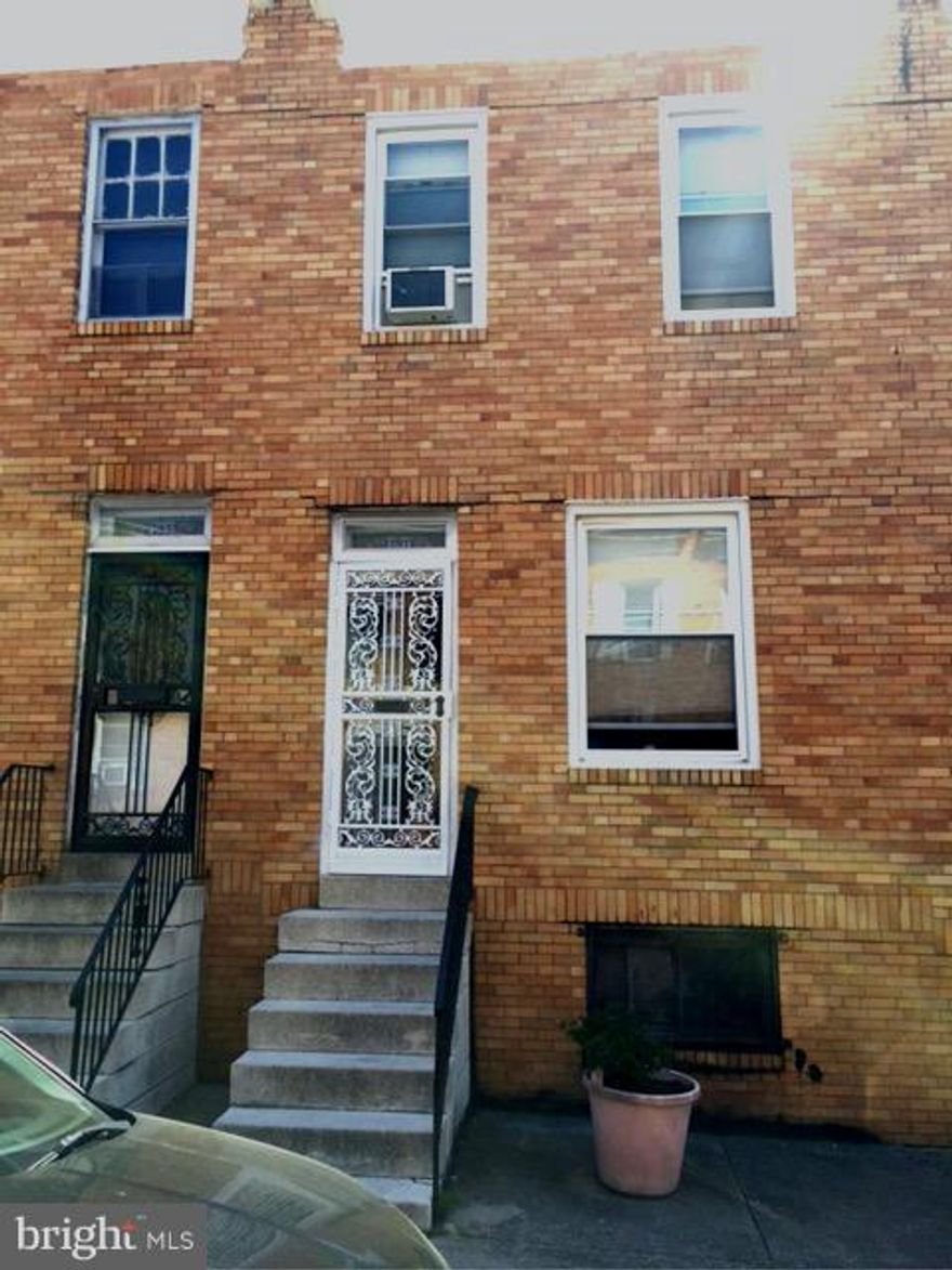 DRASTIC REDUCTION! PRICED TO SELL!   Move in/rental ready!! All wood floors, ceramic tile, lovingly maintained, long term owner!  High ceilings,  skylight, security doors, 220v.elec. Kitchen in basement, separate laundry room, lots of storage.  Home should pass FHA. Owner has outgrown home,easy to show! Taxes are $354!