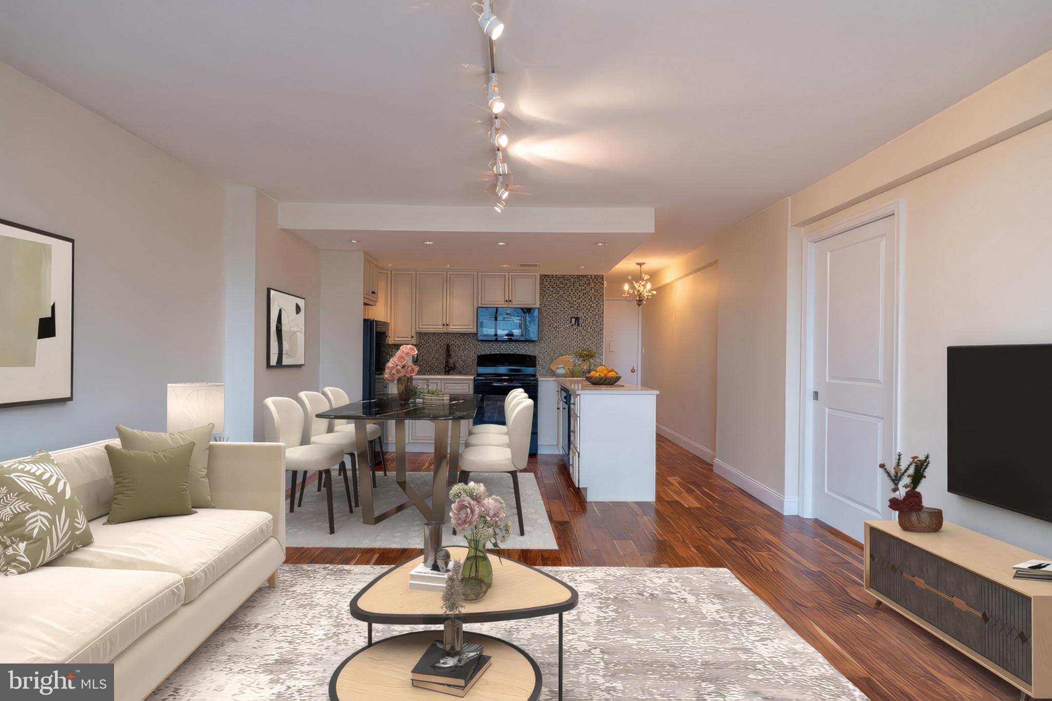Stylish City Living at The William Penn House, 1919 Chestnut Street.
This rarely available, combined unit (originally 2 studios) is now laid out as an exceptional 1-bedroom with a den, and 2 full bathrooms. Inside, the expansive living areas provide a versatile space to relax or entertain. This spacious layout delivers comfort, functionality, and style. You will just love your southern exposure.
As a resident of 1919 Chestnut, you'll enjoy access to some of the best amenities in the city. Atop the 30th floor, discover one of Philadelphia’s most coveted ROOFTOP POOLS, offering 360-DEGREE PANORAMIC VIEWS OF THE SKYLINE—a true urban oasis. Just off the elegant lobby, take advantage of VALET PARKING for only $100/month for one car, an incredible value in Center City. A five-space loading dock located at the rear of the building ensures easy pickups, drop-offs, and move-ins.
Additional amenities include: 24-HOUR DESK PERSON, state-of-the-art FITNESS CENTER, BIKE STORAGE, ON-SITE MANAGEMENT AND MAINTENANCE, and additional laundry facilities.
Located just off Rittenhouse Square, the William Penn House puts you within immediate reach of the best that the city has to offer. Enjoy world-class dining, shopping, and cultural attractions just steps from your door. The building is centrally located near The University of Pennsylvania, Penn Medicine, Jefferson Hospital Systems, and the Center City business district, with easy access to 30th Street Station and I-76, making commuting a breeze.
Whether you're seeking vibrant city life or tranquil moments above the skyline, this unique residence offers the perfect balance. Don't miss the chance to make this exceptional apartment at 1919 Chestnut, your next home.