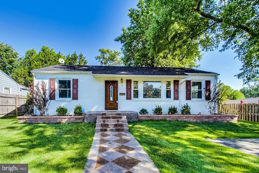 Welcome to 3000 Graham Ct – Your Perfect Retreat in the Heart of Falls Church!

Tucked away on a peaceful corner lot in the beloved Home Crest community, this beautifully updated 3-bedroom + bonus room, 2-bath home is move-in ready and waiting to welcome you. Freshly painted throughout and boasting brand-new kitchen flooring, this home blends comfort, charm, and convenience with pride of ownership at every turn.

Step inside and you'll be greeted by an open-concept layout filled with natural light, gleaming cherry hardwood floors, recessed lighting, and elegant crown molding. The spacious living and dining areas flow seamlessly into the updated kitchen, featuring rich oak cabinetry, striking granite countertops, and stainless steel appliances—perfect for everyday living or entertaining guests.

Need a home office, creative space, or extra bedroom? The versatile bonus room gives you flexibility to suit your lifestyle. Tucked away for privacy, the primary suite offers a peaceful escape from the hustle and bustle.

Outdoors, the nearly 0.20-acre lot offers plenty of room to enjoy—whether you're hosting a summer BBQ, playing with your pup, or just relaxing under the trees. The expansive driveway fits up to 4 cars with ease.

Major system updates include a full electrical upgrade in 2018 (with generator plug), plumbing updates in 2017, and a newer roof (only 7 years old). You’re just minutes from shopping, dining, parks, and major commuter routes—yet quietly nestled in a serene neighborhood setting.

This is more than just a house—it's the warm, welcoming home you’ve been waiting for.