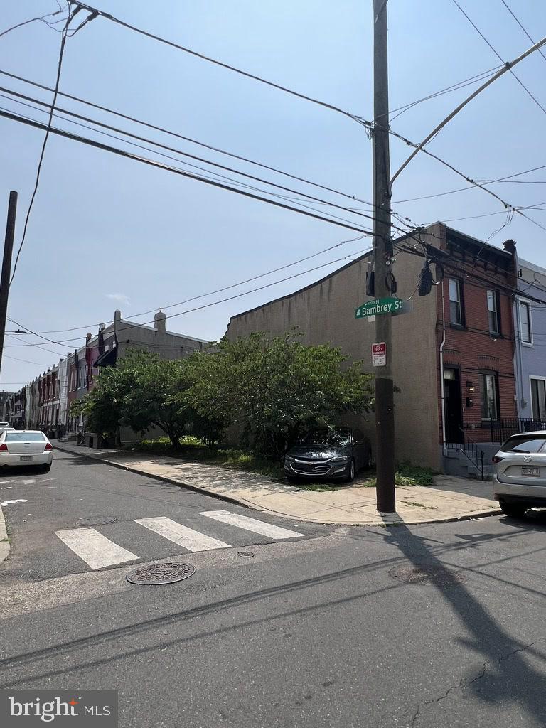 Corner vacant lot in a developing area of Northern Brewertown. Ready for your plans to build! Temple students in area.