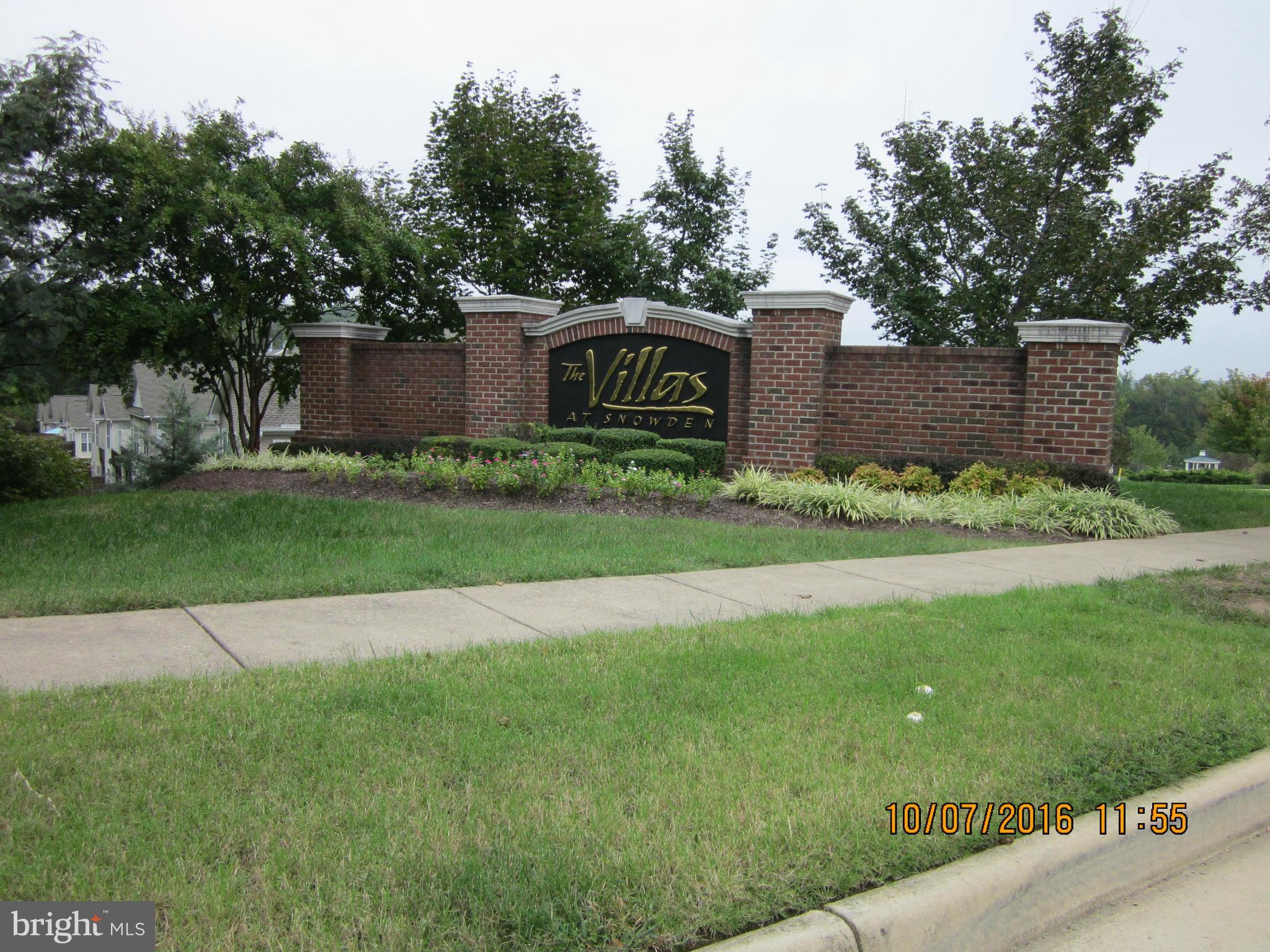 VILLAS AT SNOWDEN - Residential Lease