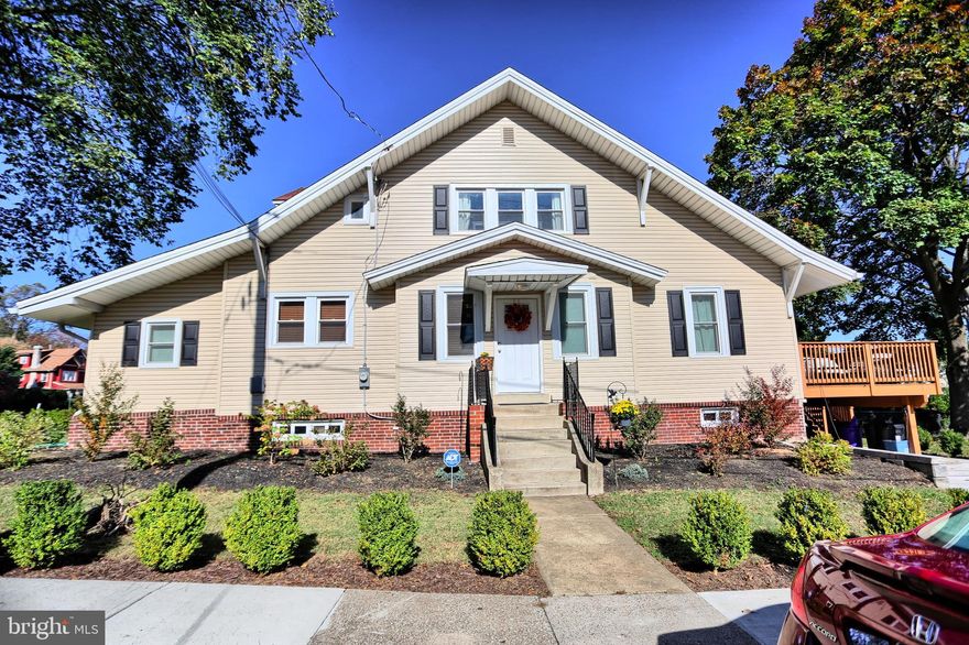 A Havertown Gem in the acclaimed Haverford Township School District! Recently renovated on the corner of Darby Rd and Pennsylvania Ave in the heart of Chatham Park neighborhood. Bordering desirable Brookline Blvd, is a 2800 Sq ft, 3 bedroom, 3 bath, Deep Corner lot with large back yard and Deck off of the kitchen facing the backyard. Fully Finished Basement.  This 4 Bedroom, 3 Full Bathrooms, 2,800/SF home was renovated meticulously from top to bottom in 2018. Open Floor plan with new kitchen,  modern LG appliances to give the home a light and airy feel to entertain all of your family and guests. A full bath is located conveniently on the first floor accessible from both the first floor bedroom and main living area. Living room boasts an original brick wood-burning fireplace with built-ins flanking each side. A large entry from living to dining room creates an expanded open feel and the dining rooms depth allows for wonderful entertaining! The original front porch is now enclosed for even further living space year round. Downstairs is a fully finished basement with a separate laundry/mudroom, another bedroom or office space, and 2 spacious storage closets. The basement is accessible from the back of the property and enters into the laundry/mudroom. This fully finished basement provides plenty of extra living space. The 2nd Floor consists of 2 Large Bedrooms, each with plenty of walk in closet space, a large modern master bathroom and a full hall bathroom with tub.