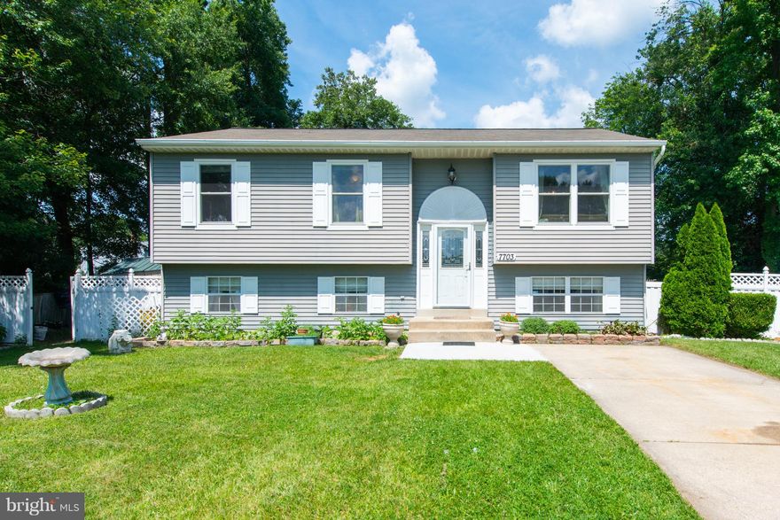 Beautiful home in quiet neighborhood, boasting an updated kitchen, hardwood floors, and a gorgeous two level deck with above ground pool. Three bedrooms upstairs including master with attached bathroom, as well as a fourth bedroom and large family room on the lower level.