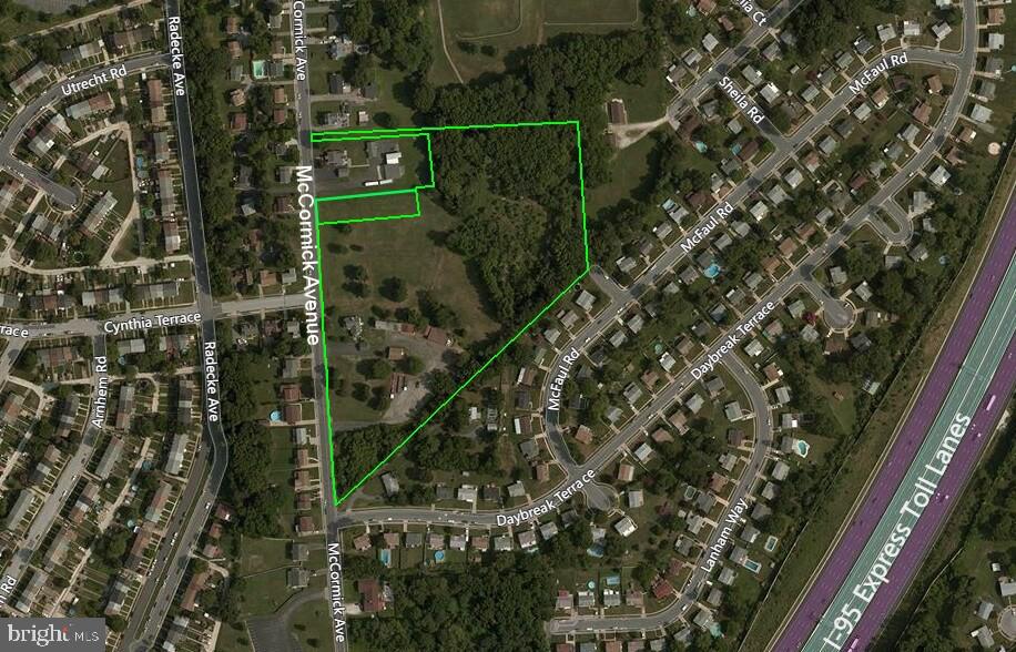 Two Parcels of almost 11 Acres are available for possible development (currently zoned DR 3.5) or special-purpose use in Rosedale, Baltimore County. Also previously approved for commercial use. Close to I-95 and I-695. Development concept design and soil studies have been done in the past. Contact the listing agent for more detail.
Currently, tenant occupied on month to month basis ($2700/month)