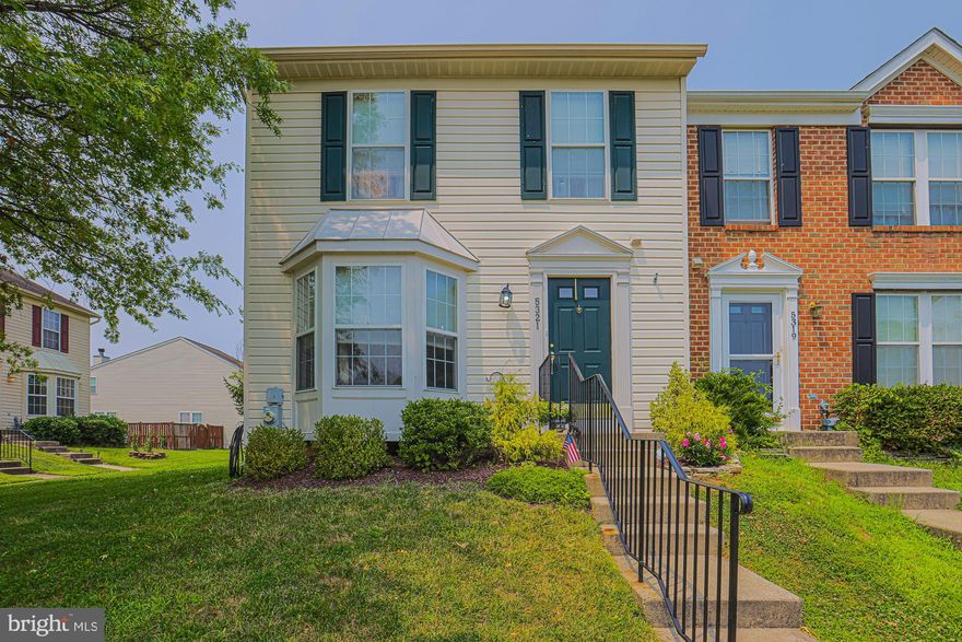 BEAUTIFUL 3 Bedroom 2 FULL and 1 HALF Bath  End of Group Townhome in Eaton Square * Feature Include: SPACIOUS living room * COZY eat in kitchen with stainless steel appliances *  SUNFILLED family room right off the kitchen with sliders to a relaxing deck * GLEAMING hardwood floors * The UPPER level offers a PRIMARY bedroom with vaulted ceilings, 2 additional bedrooms and a FULL bath * On the LOWER level you will find a LARGE rec room with a WOOD burning fireplace for those chilly nights, FULL bath and laundry area * This well maintained home is close to shops, restaurants and major arteries so it will not LAST long!!