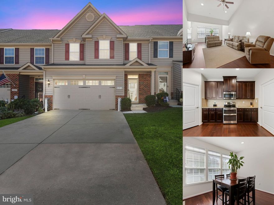This beautifully maintained 3-bedroom, 2.5-bath Colonial-style interior townhome offers over 2,700 sq. ft. of finished living space across three levels in the sought-after Fallston Commons 55+ community. Built in 2015, this home features an open and versatile layout designed for both comfort and functionality. The main level includes a spacious kitchen with ample cabinetry and dining space, a bright morning room with upgraded hardwood flooring, a bedroom with a nearby full bath, and a convenient half bath. The thoughtful layout provides flexibility for entertaining, everyday living, and hosting guests. Upstairs, you’ll find two additional bedrooms, another full bath, and a finished storage room, offering plenty of room for visitors, hobbies, or a home office. The unfinished lower level provides excellent storage, potential for future customization and full bath rough-in ready, and a rare set of walkout stairs leading directly to the backyard — a feature not commonly found in this community. An attached two-car garage with inside access and a concrete driveway add everyday convenience. Enjoy a low-maintenance lifestyle with access to community amenities including an outdoor pool, clubhouse, fitness room, tennis courts, and pickleball courts. The HOA covers common area maintenance, lawn care, snow removal, trash service, and pool access. Recent updates include smoke detectors (May 2024), microwave (July 2024), dishwasher (March 2025), and a constant-pressure sump pump (2016). Outside, the home features a fenced area, steps, and a patio, perfect for relaxing or entertaining.