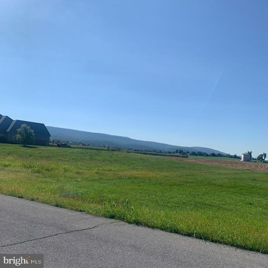 Farm land and mountain views are all around this beautiful level lot located at the end of a cul de sac. There are building restrictions in place for what a new owner can build, please inquire with LA for details. This location does not disappoint, this is one of only 2 available lots left in this small custom home community! Don't miss out!