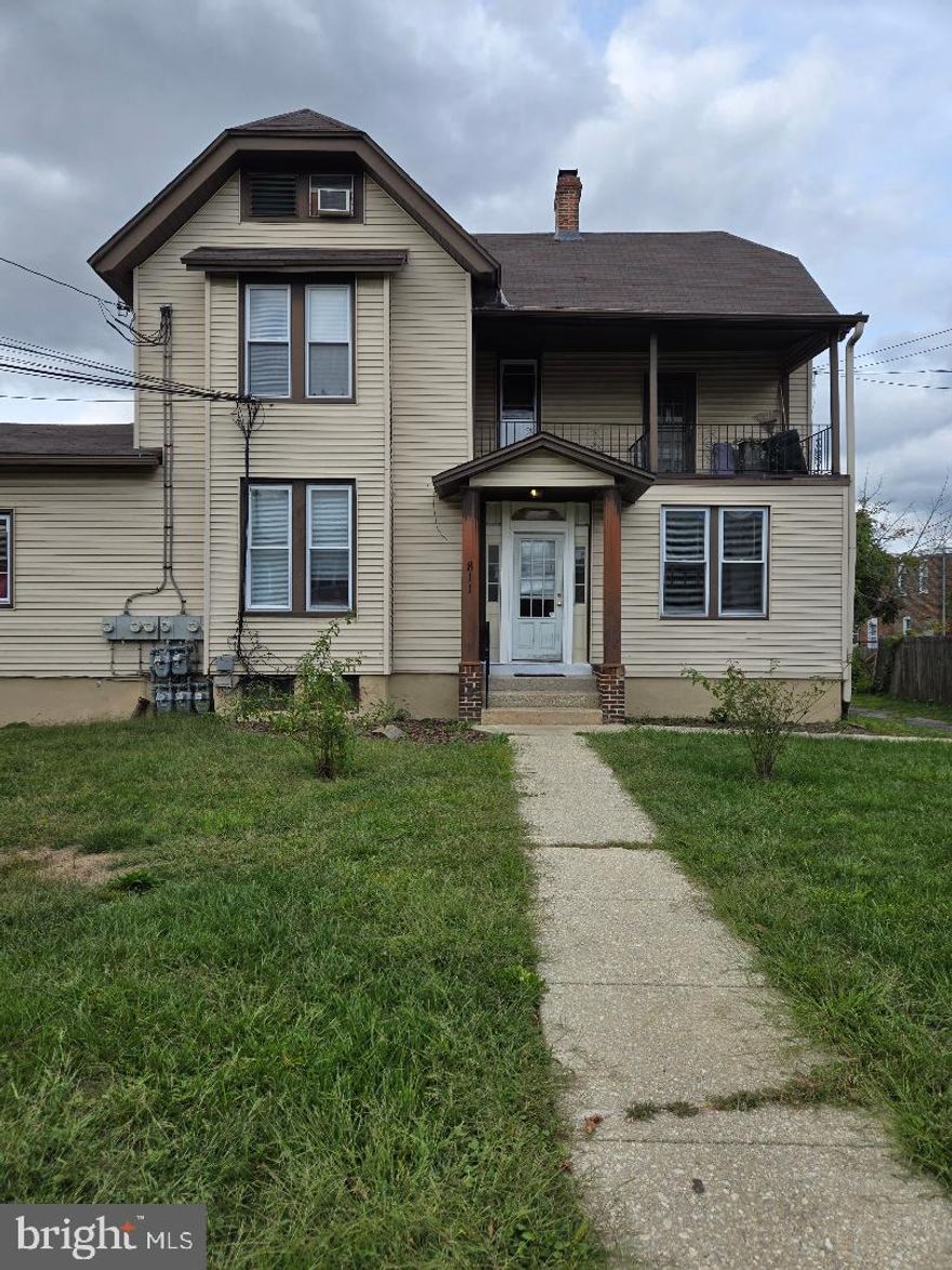 Spacious single multi unit.  Great for an investor to add to their portfolio,  good tenants.  Newer 
windows on the first floor.  Great hardwood floors in  one unit  3 newer heaters, 3 newer refrigerators, 2 newer stoves. second floor deck.    All rents are guaranteed. and will increase shortly Rear access to the unfinished basement for utilities.    tenants pay their own electric.    Building is inspected yearly and is all up to code.  Nice rear yard and may be possible to build garages.. Owner also owns  another multi-unit property and would consider a package deal.  Easy to show and sell.  High demand for rental properties..  Seller will replace heating system .