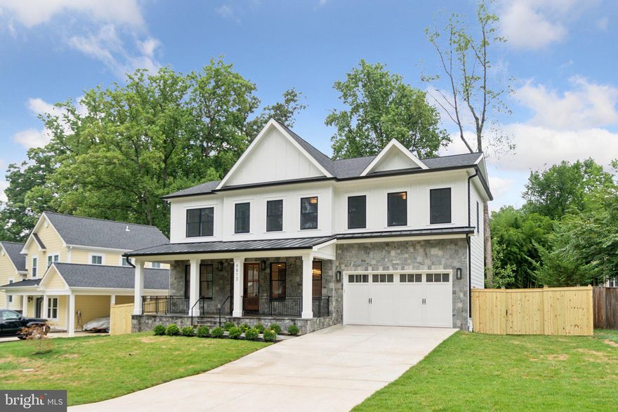 Welcome to this fabulous home built by esteemed builder ERB Properties! This stunning home offers an amazing open floor plan with 3 fully finished levels, 5 bedrooms, 4.5 bathrooms and over 5,000 square feet of living space!  Nestled in the tree lined streets of Stratton Woods, this Craftsman style home is larger than most of the ERB models! Beautiful hardwood floors throughout that were sanded and finished after installation!  The main floor has formal and informal living and dining, large windows and let’s not forget the built- covered deck! The spectacular kitchen has a large center island, ample storage and all stainless steel appliances! The upper floor boasts a huge owner’s suite with his and hers walk-in closets and spa style bath! The lower level offers a custom built in wet bar, 5th bedroom, full bathroom & a large gym! All of this in Walter Johnson School cluster just seconds to 495 / 270 for easy commuting and 3 miles to the Metro! This home is the perfect distance to all your fun and only 10 minutes to both Pike and Rose (North) and Bethesda Row (South) for dining and shops and even closer only 1 mile to Balducci's / Wildwood Shopping Center and 2 blocks away from the beloved Old Georgetown Pool Club & more!