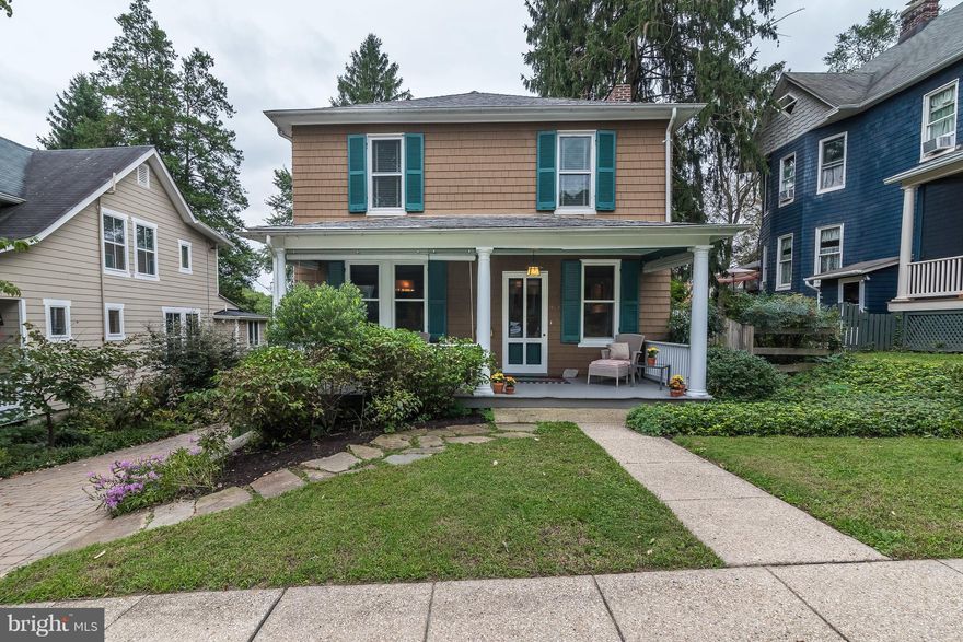 Charming Circa 1900 porch front Victorian located on a quiet dead-end street.The home has been significantly renovated to blend old world charm w modern day amenities.Features:fabulous two-level sun-drenched rear addition w/expansive kitchen/ dining area, expanded Master Br/Ba suite w/adjoining artist's studio,new systems,roof, driveway,lighting, spacious deck & gorgeous gardens.Great location!