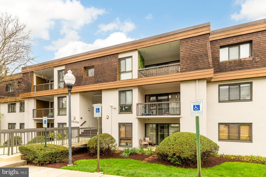 Welcome to your new home at 12710 Veirs Mill Road #104-202! This updated and spacious 2-bedroom, 2-bathroom condo with an additional den offers the perfect blend of comfort and convenience. Inside you're greeted by an open-concept living area that seamlessly connects the living room, dining area, and kitchen, creating an ideal space for entertaining or relaxing.

The modern kitchen features stainless steel appliances, ample cabinet space, and a breakfast nook for casual dining. The primary bedroom boasts an en-suite bathroom and generous closet space, while the second bedroom provides flexibility for guests or a personal retreat. The additional den offers endless possibilities as a home office, cozy reading nook, or playroom.
 
Enjoy the convenience of in-unit laundry, an additional storage unit, and parking. Located in a prime area, this condo is just minutes away from shopping, dining, and public transportation. It is an ideal choice for those seeking a vibrant community and easy access to urban amenities. Don't miss the opportunity to make this wonderful property your new home! 

All square footage is approximate.
If buyer chooses KVS Title for settlement, they will give the buyer a $500 closing cost credit.