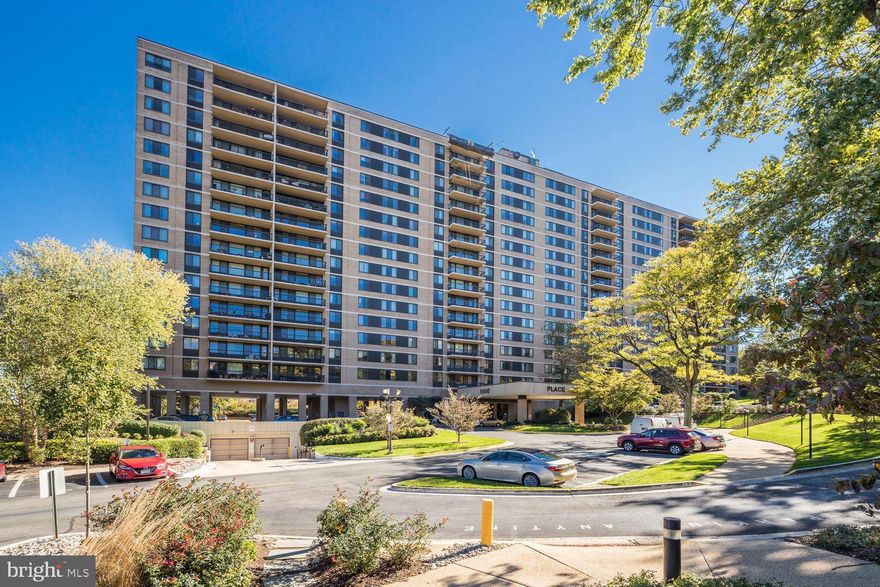 Fantastic one-bedroom, one-full, and one-half bath in Place One. Enjoy wonderful community amenities—all utilities included: 24-hour concierge, beautiful in-ground swimming pool and cookout area, fitness center, and sauna! One assigned parking space in the parking garage! Close to the highly anticipated Landmark Mall, DCA, Van Dorn Metro Station, I-395, and other major commuter routes, Old Town, and Del Ray! Just across the street, take advantage of Holmes Run Trail and all the City of Alexandria offers!