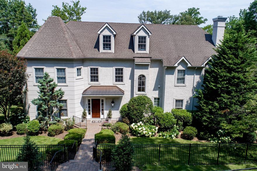 * * Visit 308harbison.com for floor plans, photos, video, and link to 3D Matterport Tour.   * * This stunning 4-5 BD, 4/2 BA, newer home is located in a quiet neighborhood in sought-after Wayne, within walking distance of the Radnor Trail, and in close proximity to Encke Park, Radnor Middle & High schools, shopping, restaurants, and train stations. Soaring ceiling heights, tall windows, neutral decor, enhanced millwork, and gleaming wood floors are found throughout the main floor. This light and bright home offers great flow for both formal entertaining and casual everyday living. The gourmet Kitchen has cream cabinets, granite counters, stainless appliances (incl. a Viking Pro 6-burner gas range), a large island with breakfast bar seating, and open views of the Breakfast Room and the fireside Family Room. Another fireplace warms the Living Room and pillars accent the entrance to the formal Dining Room. French doors enable separation of formal and informal space. A main floor Half BA completes this level of the home. Upstairs, the inviting Master BD has cathedral ceilings, expansive windows offering sweeping, scenic tree-top views, a walk-in closet with custom organizers, and a large Master BA with glass-enclosed shower stall, extra large jetted tub, marble-topped double vanity, linen closet, and separate water closet for toilet. Bedrooms 2 & 3 share a spacious Jack  n Jill BA with marble double vanity, and Bedroom 4 has a private en suite full BA. Another linen closet and the Laundry Room are conveniently located off the 2nd floor hallway. A turned staircase leads to the expansive 3rd floor Bonus Room, which is currently used as an Office, but could be a 5th BD. This room has multiple windows, a very large en-suite 4th full BA, and a walk-in closet with access to the floored Attic storage area. The daylight, lower level Recreation Room has large windows, high ceilings, sliders to the rear yard, and a tiled Mudroom area with 2nd Powder Room and access to the 2-car Garage. Abundant storage space in the unfinished area of the basement and in the closets which line the rear wall of the garage. Mature landscaping provides privacy and scenic views from the rear deck, which is accessed from the Breakfast Room. Estate-style fencing encloses most of the yard and abundant perennials and shrubs enhance the landscape. This home is convenient to train stations and the Blue Route (I-476) and offers easy access to Center City, Airport, and corporate centers - including the new Penn Medicine Radnor campus. Pre-listing stucco inspection report & repair receipts are available for peace of mind. Meticulously-maintained, pristine home in the heart of sought-after Radnor Township! Please note that Delaware County is conducting a real estate tax reassessment, effective January 1, 2021. If you have any questions or concerns about the impact of this process on the future real estate taxes for this property, you should contact the Delaware County Treasurer's Office or call the Tax Reassessment Hotline at 610-891-5695