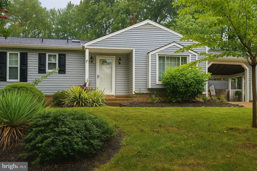 Charming & Well-Maintained Home Perfect for Comfortable Living and Entertaining!

Discover this beautifully maintained home, thoughtfully upgraded over the years with quality finishes and comfort in mind. Step into the welcoming foyer, where rich hardwood floors and stunning Designer Series Pella windows create a bright, inviting atmosphere from the moment you arrive.

The spacious lower level is ideal for relaxing evenings with family and friends featuring a cozy full-wall brick fireplace with a raised hearth, perfect for warm fires on chilly nights. PET Friendly - You and your pets will love the easy access to the fenced backyard, offering a safe outdoor space to play and unwind.

The chefs kitchen and dining area open seamlessly to a magnificent two-level custom deck, ideal for outdoor entertaining and gatherings. The deck connects to the two-car carport, providing privacy and tranquility with beautifully landscaped, mature trees surrounding the yard.

Located just 10 minutes from National Harbor, MGM, and major commuter routes with convenient bus and metro options nearby.
This home offers the perfect blend of comfort, location, and investment opportunity. Don't miss your chance to make this exceptional property your new home!