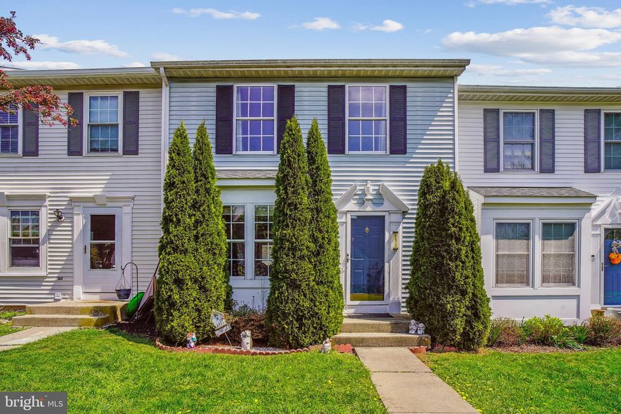 Welcome to this charming & spacious 3 level, 3BR, 2BA & 2HBA townhome situated in the wonderful community of Robin Meadows.  Separate Dining room & Living area w/ lots of windows and sliding glass doors that allows tons of natural light. Spacious kitchen with a breakfast bar. Finished basement with a half bath, and a spacious Rec room that can be used as a 4th Bedroom/home office/game room/exercise room, etc. Large utility/Laundry room with plenty storage space for all your extra items. Enjoy outdoor time in the spacious deck, ideal for outdoor entertaining. Some of the recent upgrades includes ***Newer roof***Recess lights***Crown molding***Ceiling fans***and much more. ***Low HOA*** Assigned parking spots along with plenty of visitor parking. Great neighborhood within a short distance to everything. Enjoy all the nearby amenities that includes community pool,  basketball, tennis, baseball, soccer fields, playground, walk/bike trails and picnic pavilion. Great location close to I-270, I-70, US-15, public library, public transportation, shopping, banking, restaurants and much more. Hurry, this beautiful home wont last long!