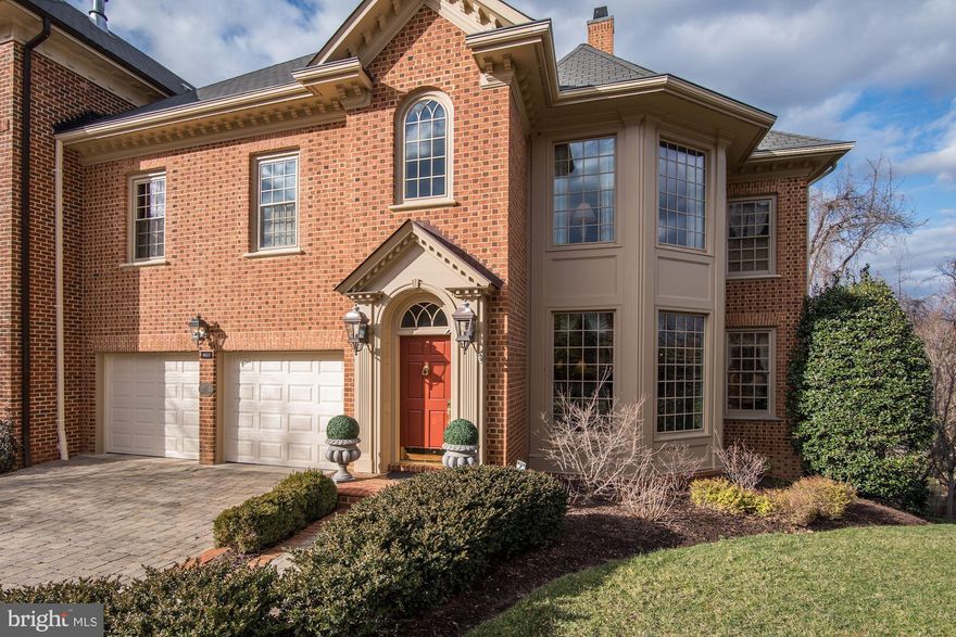 OPEN HOUSE CANCELLED - UNDER CONTRACT -  Wonderfully crafted and expertly built by John Albrittain, 3823 N. Randolph Court is an elegant and prominent end-unit home in the private and exclusive neighborhood of Chain Bridge Terrace. 3823 N. Randolph Court has been meticulously maintained and showcases a number of luxurious features that suit even the most sophisticated taste. With four generously sized Bedrooms, three Full Baths, and two Half Baths, this elegant residence spans approximately 6,000 square feet throughout three finished floors. NOTE: PER BUILDER, TAX RECORDS ARE LOWER THAN ACTUAL FINISHED  SQUARE FOOTAGE. Each feature of this spectacular home has been carefully selected to reflect quality millwork, timeless finishes, and impeccable design. Graced with custom additions, this rarely available end-unit home offers a Private Elevator, custom Media/Theater Room, an Exercise Room with Sauna, a custom Three-Car Garage with a Lift, a grand Master Suite, and an expansive Patio with a built-in gas Grill. Comprised of only eight residences, Chain Bridge Terrace welcomes you with its beautifully manicured lawns and distinct architecture. Superbly located just minutes outside of Washington DC, Chain Bridge Terrace is a discreet haven of homes that promises privacy and peace while still being near it all.