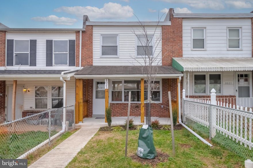 Original Owner renovation:
Charming and meticulously renovated single-family home available for a new owner to cherish. This residence, adorned with custom builds, boasts three bedrooms and two full baths. The kitchen is equipped with brand-new stainless steel appliances and Corian countertops, complementing the fresh flooring throughout the house. Both bathrooms have been entirely updated, and the entire home benefits from new HVAC, electrical, doors, and plumbing.

Enjoy the outdoors on the new back deck, overlooking the fenced backyard. Convenience is key with a two-car parking pad at the rear of the property. Welcoming you at the entrance is a covered front porch, perfect for relaxing evenings.

This home stands out with its attention to detail and modern amenities, making it an ideal choice for those seeking a turnkey property. Don't miss out on the opportunity to make this beautifully renovated house your new home. 
STARTE THE NEW YEAR WITH YOUR PURCHASE:  "THERE'S NO PLACE LIKE HOME"