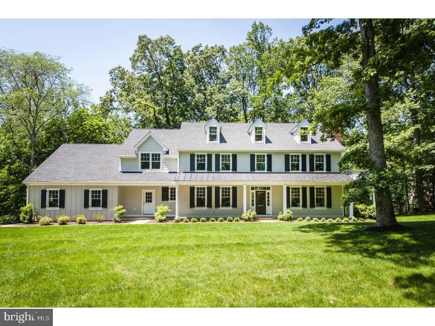 NEW PRICE...Your wait is over to finding the perfect new construction home that was masterfully created by Blue Water Home and is completely finished and ready for you to enjoy. Move right in to this magnificent beauty that is truly a one- of -a-kind custom home finished with exclusive details and finishes that put it in a class of its own. This gem gracefully blends into an established tree lined neighborhood where other new construction homes have been built and sold at a higher value. This is your chance to own a house that you have always dreamed of living in, at an AMAZING price and the opportunity to put your personal stamp on it by finishing the basement. This is the best valued new construction custom home in TE, as it sits one a one acre lot with over 5,000 sq ft of exquisitely finished space with an open floor plan that is conducive to today's active lifestyle. It features 5 Bedrooms with 4 Full and one half Bath, with a First Floor Bedroom and Bath if needed or Office. The First Floor boasts gleaming hardwood floors thruout gracefully carrying you from room to room where one will utilize all the livable space on a daily basis. As you enter, streaming natural light floods the two story Foyer that is flanked by Living and Dining Rooms and leads you into magnificent Great Room and adjoining Breakfast Area and gourmet Kitchen. The natural flow of this space is guaranteed to be enjoyed on a daily basis and perfect for entertaining as we all know every party ends up in the Kitchen! This gourmet Kitchen will be a true treat to enjoy as it boasts magnificent high end appliances, large island with marble countertops, gorgeous custom cabinetry and opens to Wet Bar, Powder Room, and Mudroom off of the three car attached Garage. A beautiful staircase leads you to the Second Floor where a gorgeous Master Suite awaits with beautiful Master Bath, walk in closets, and private outdoor balcony. There is another ensuite Bedroom and Bath, with 3rd and 4th Bedrooms connected by a Jack and Jill Bath. Don't miss this perfectly sized home with a modern day open floor plan in a wonderful neighborhood in sought after Tredyffrin- Easttown township!!