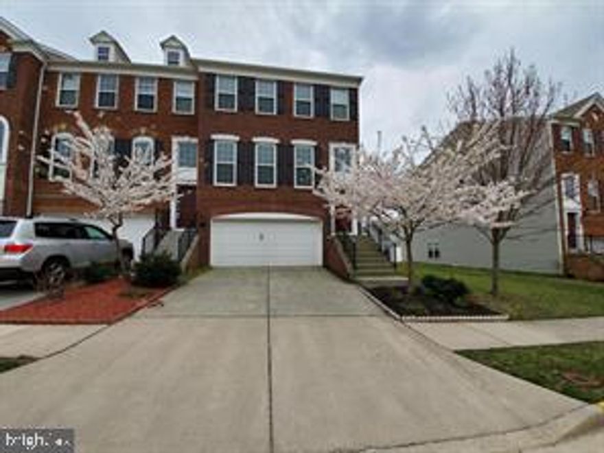 Excellent school district, spacious home of 3039 sq.ft, end-unit townhome, kitchen with stainless steel appliances and granite countertops, upgraded bath rooms with granite countertops,  fireplace in family room, hardwood floor in main level, washer & dryer in second floor, 3-level bump outs, built-in entertainment package (enhanced audio package with ceiling speakers, 5.1 projector wiring in basement), concrete patio, large storage area in garage with racks, humidifier installed. play area for kids. 
3 level END UNIT Townhouse: 4 bedrooms, 3 full bathrooms, 1 half bathroom. Very well maintained. Brick front luxury townhouse. Big sized family room on the Main level with half-bath. 3 good sized bedrooms on the Upper Level including two full baths. Lower Level has a big Recreational room, 1 bedroom and a 1 Full bathroom. Attached 2 car garage with space for another 2 cars to be parked on the driveway. Two visitor parking lots in front of the house. Close to Ashburn metro station probably 1 mile radius & easy access to Rt 28, the Dulles toll rd 267, Rt 7, and Dulles airport. Close by you can enjoy great dining, entertainment and shopping options including Loudoun station, one Loudoun, nearby Wegman's, top golf and a multitude of movie theaters to choose from.   Property is vacant, so interested party can go any time to browse the property. A combo box is installed on the front door.

Please take Your Shoes Off before browsing the property  *Property owners reserve the right to accept or reject home seekers offers*