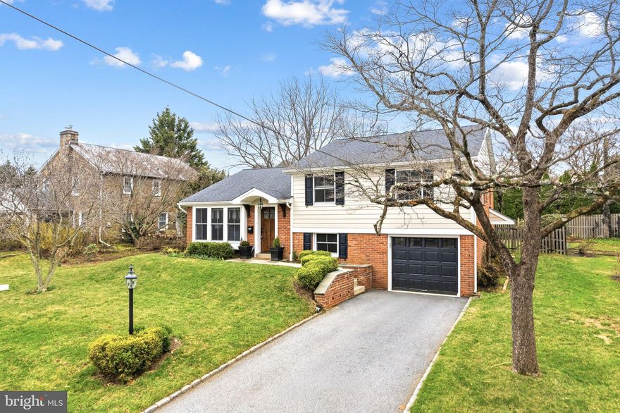 Welcome to an immaculate split level home ideally situated in a highly desirable walk to Wayne location within the award winning Radnor School District. With low property taxes and timeless curb appeal, the home showcases a classic four sided brick facade and offers 1,764 square feet of thoughtfully designed living space including three bedrooms, one full bathroom, two half bathrooms, and a one car garage with interior access.

Step inside to a bright and welcoming main level where natural light fills the spacious living room and flows seamlessly into the dining room. Beautiful hardwood floors add warmth and character, creating an inviting setting for both everyday living and memorable gatherings. The kitchen has been fully renovated and carefully redesigned with high end appliances, offering a sophisticated yet highly functional space where cooking and entertaining come together effortlessly.

Upstairs, the generously sized primary bedroom provides comfort and privacy, complete with ample closet space and a convenient half bathroom. Two additional bedrooms and a full hall bathroom complete the upper level, along with access to a floored attic that provides valuable additional storage.

The lower level offers a welcoming family room enhanced by recessed lighting and a comfortable atmosphere perfect for movie nights, casual gatherings, or simply unwinding at the end of the day. This level also features a laundry room with direct garage access, an exterior exit, and an additional half bathroom for added convenience.

Throughout the home, numerous thoughtful updates elevate both style and comfort. Freshly painted walls, new flooring throughout, and beautifully renovated bathrooms create a polished, move in ready environment. Updated landscaping in both the front and rear yards enhances the home’s curb appeal and provides a lovely outdoor setting to enjoy throughout the seasons.

Outside, the flat and fenced rear yard offers exceptional privacy and a peaceful retreat. A beautiful flagstone patio creates the perfect space for outdoor dining, entertaining, or simply enjoying a quiet morning coffee surrounded by the natural beauty of the property.
Ideally located within walking distance from the heart of Wayne, the home places you near some of the Main Line’s most beloved dining and shopping destinations including White Dog Cafe, Rosalie at the Wayne Hotel, and Autograph Brasserie. Everyday conveniences such as Trader Joe's, Whole Foods Market, and ACME Markets are all nearby, along with popular shopping destinations like Anthropologie and Terrain. Commuters will appreciate easy access to the SEPTA Regional Rail Paoli Thorndale Line via Wayne Station for convenient travel into Philadelphia, as well as close proximity to King of Prussia and major commuter routes including Route 30, I 476, and I 76.

This timeless and inviting home features thoughtful updates and an exceptional location in one of the Main Line’s most sought after communities.