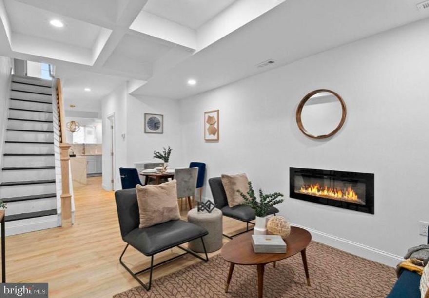 Discover the effortless appeal of 433 N. Robinson Street, a meticulously refreshed residence that blends contemporary flair with a genuine sense of home. This dwelling boasts three bedrooms, three and a half baths, and a layout designed for both comfort and ease, ideal for those desiring a vibrant community lifestyle. Upon entering, you'll be met with a welcoming hearth and a fluid, open-concept design that seamlessly connects the living and dining areas, fostering an atmosphere perfect for both tranquil evenings and laid-back social gatherings. The culinary space has been thoughtfully modernized, showcasing sleek quartz surfaces, bespoke cabinetry, and top-tier stainless-steel appliances. A well-placed powder room enhances the main level's practicality. Ascend to the upper level where two serene bedrooms offer a peaceful respite, each bathed in natural light and finished with refined touches. The fully finished lower level acts as a valuable extension of the living space, featuring a private third bedroom and a complete bathroom, providing versatility for guest accommodations, personal pursuits, or cozy entertainment. Venture outdoors to a secluded backyard sanctuary, an ideal spot for morning tranquility or casual outdoor entertaining. Nestled within a friendly, pedestrian-friendly locale, this property offers effortless access to verdant parks, local boutiques, and diverse eateries. 433 N. Robinson Street represents a truly turn-key opportunity, ready for you to create lasting moments. Experience the inviting ambiance for yourself. Arrange a viewing today—this opportunity is not to be missed. Comes with Seller Paid HOME WARRANTY and seller is offering CONCESSIONS.