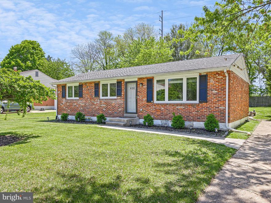 Welcome to 400 Stafford Avenue, a move-in-ready Newark gem that delivers comfort, quality, and unbeatable location.
Renovated in 2019 from top to bottom, this home features all the modern essentials: updated plumbing, electrical, HVAC, roof, windows, and floors. A full fire suppression system offers added safety and compliance with city codes, letting you settle in with confidence.
The main level offers a bright, welcoming living and dining space, a well-equipped kitchen with great flow, and three well-sized bedrooms alongside a clean, full bath.
Downstairs, the finished basement has been upgraded with premium flooring, a new vapor barrier, and a high-end sump pump system, making it a comfortable, durable space you can truly enjoy and rely on for years to come.
Out back, you’ll find a spacious yard and a welcoming patio,  a space that invites connection, relaxation, and a little bit of fun. And when you’re ready to step out, you’re just moments from the University of Delaware campus and all the dining, shopping, and energy that make Newark one of Delaware’s most vibrant communities.
Homes with this level of quality, charm, and proximity to it all are few and far between in today’s market. If you’ve been waiting for the right blend of comfort, convenience, and lifestyle this is it.