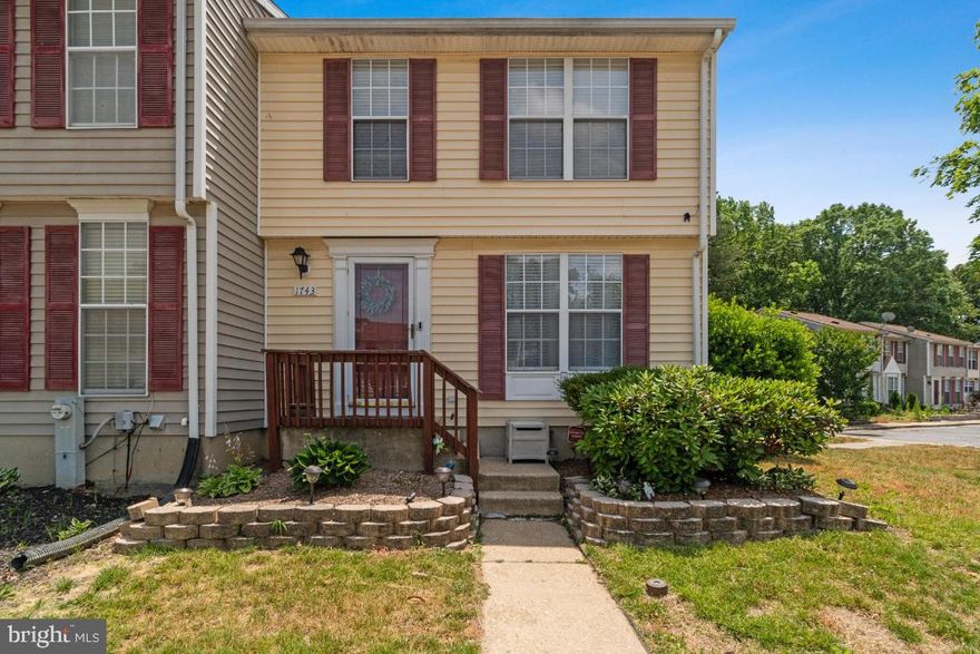 Do not miss your second chance at this spectacular opportunity!  Back on the market. Step inside this uniquely available end unit townhome located conveniently in Severn; just moments away from Fort Meade and downtown Odenton. This three-level, three-bedroom, two-and-a-half-bath townhome has been beautifully maintained throughout. 

Upon entry you are welcomed into the living room, perfect for entertaining and the nearby kitchen is ready for you to prepare all of your favorite meals. Through the sliding doors, you can bring your vision to life and unwind in the large and private backyard. Upstairs you can relax in the primary bedroom with a full en-suite bath. The second floor includes two more well-proportioned bedrooms and a guest bathroom.

The basement has been tastefully finished and completely renovated into the perfect bonus space. This large flex space is great for a family room or for guests when they visit, or could be purposed into a home gym, office or play area. The home conveys with parking and will not last long.

Don’t delay -- come see for yourself and make this home yours!