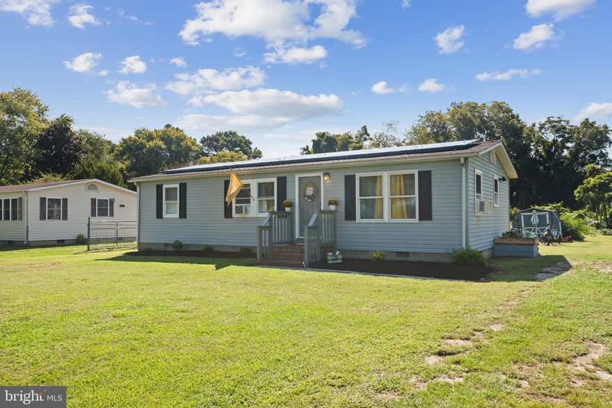 Beautiful single story rancher that has been fully remodeled with upscale finishes. High end bathrooms, and kitchen with an open concept living space- Cherry hardwood kitchen cabinets, waterproof flooring. Not only esthetically beautiful, but ready to withstand the test of time with an upgraded electrical panel, tankless water heater (never run out of hot water), new septic system, new plumbing, and new well (don't worry about a water bill) Just 3 minutes away from the Salisbury mall, yet in a quiet neighborhood with large back yard, close to half an acre.  This property has solar panels so don't worry about an electric bill. The panels currently produce more energy than consumed at the home therefore the current homeowner does not have an electric bill, and at the end of the year the homeowners receive a monetary credit for any production created by the solar panels but not used within the residence (overproduction of power).  With the solar cost added to the purchase price of this property the new homeowner would not have to worry about an electric bill as the solar panel system will then belong to them.  There are 1 of 2 different ways of purchase, the selling price includes the solar system cost OR the buyer may purchase the home at 240k, and obtain a separate Solar/personal loan or any other means of finance such as credit card for the remaining balance.   

The home is being sold with the solar system and this is the only purchase option.