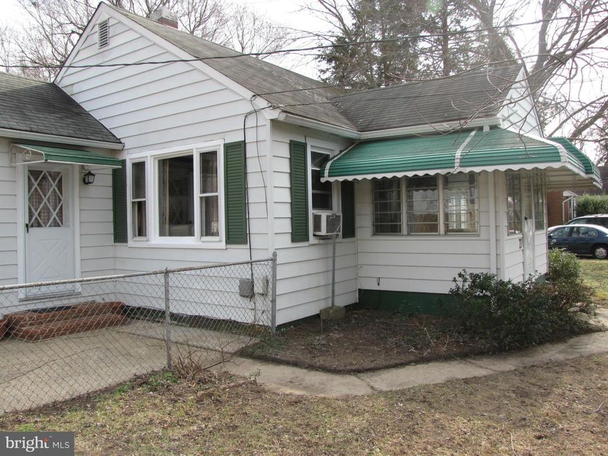 First Floor living in the sought after CLEARVIEW VILLAGE neighborhood of Pasadena.  Large Kitchen.  MEGA fenced rear yard.  This home features two bedrooms and one bath.  There is some hardwoods.  Great attic space.  Stand up cellar. There is a three season porch that seller has used as third bedroom.  Very neutral.  Agents please provide as notice to seller asap prior to the showing as curtesy.
