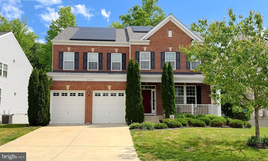 If you're looking for Space, Space, Space. This home is a MUST SEE!!!!  For starters the New Roof (2025) AND  fully paid-off solar panels, offer significant energy savings and long-term efficiency benefits you shouldn't overlook!!!

As you step into this picturesque two-story brick Colonial, you'll find timeless charm with modern updates. A wide, welcoming front porch with white vinyl railings sets the tone for this beautifully maintained home and offers the ideal spot to relax and enjoy the neighborhood. Out back, a spacious rear deck creates the perfect outdoor retreat, complete with a hot tub and ample sitting area; an ideal setting for entertaining or unwinding after a long day.

Inside, you’ll find a thoughtfully designed layout that offers both comfort and functionality. The home features a great main level floor plan with the focal point being the grande kitchen with granite countertops, a huge island, undermounted sink and so many, too many to count cabinets!!!

On the upper level the massive primary bathroom that feels like a private spa, complete with dual vanities, a soaking tub, and a beautifully tiled walk-in shower. Not to mention not 1 but TWO massive closets in the primary suite.  Every detail has been designed to provide a sense of luxury and relaxation.

From its classic Colonial architecture to its modern upgrades and energy-efficient features, this home truly offers the best of ALL worlds. The attached two car garage already equipped with an EV charging station will be sure to meet your needs. Don't forget about being able to grow into the space of the FULLY unfinished basement; simply awaiting your creative design. 

*Public Open House Sunday 11-1*